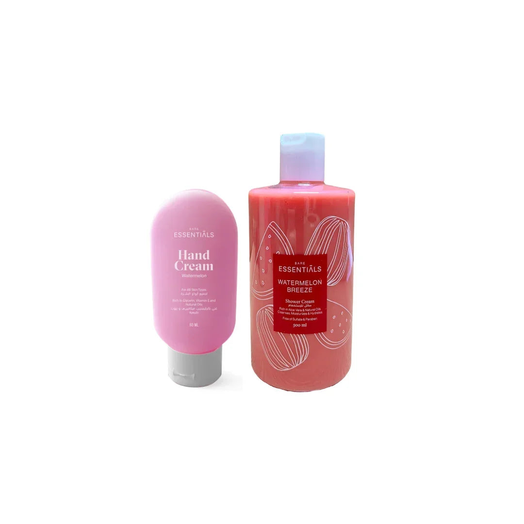 Shower Cream Watermelon & Hand Cream Watermelon - Essentials - Babazzaro