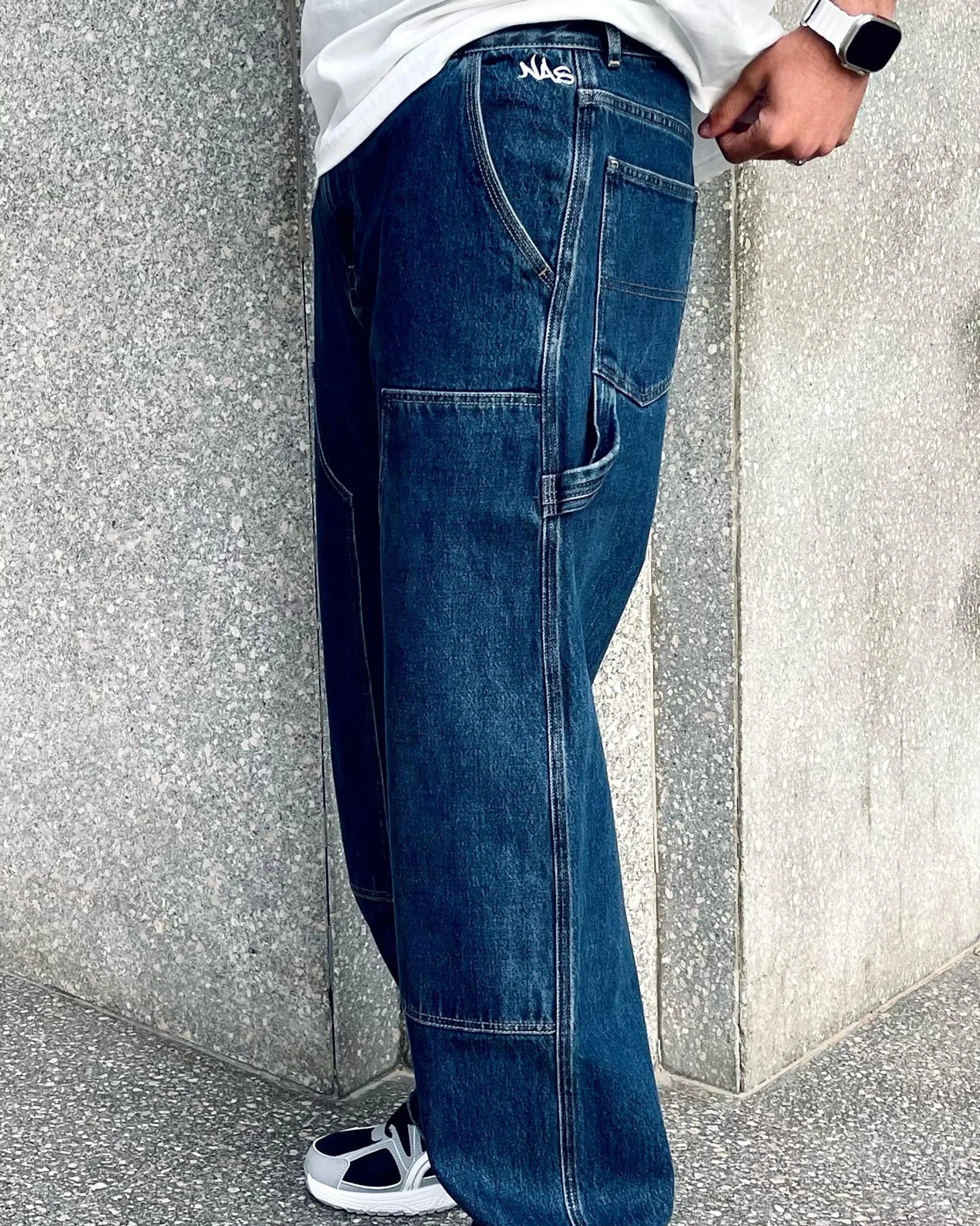 Carpenter Denim Pant - Blue - NAS Trends 6