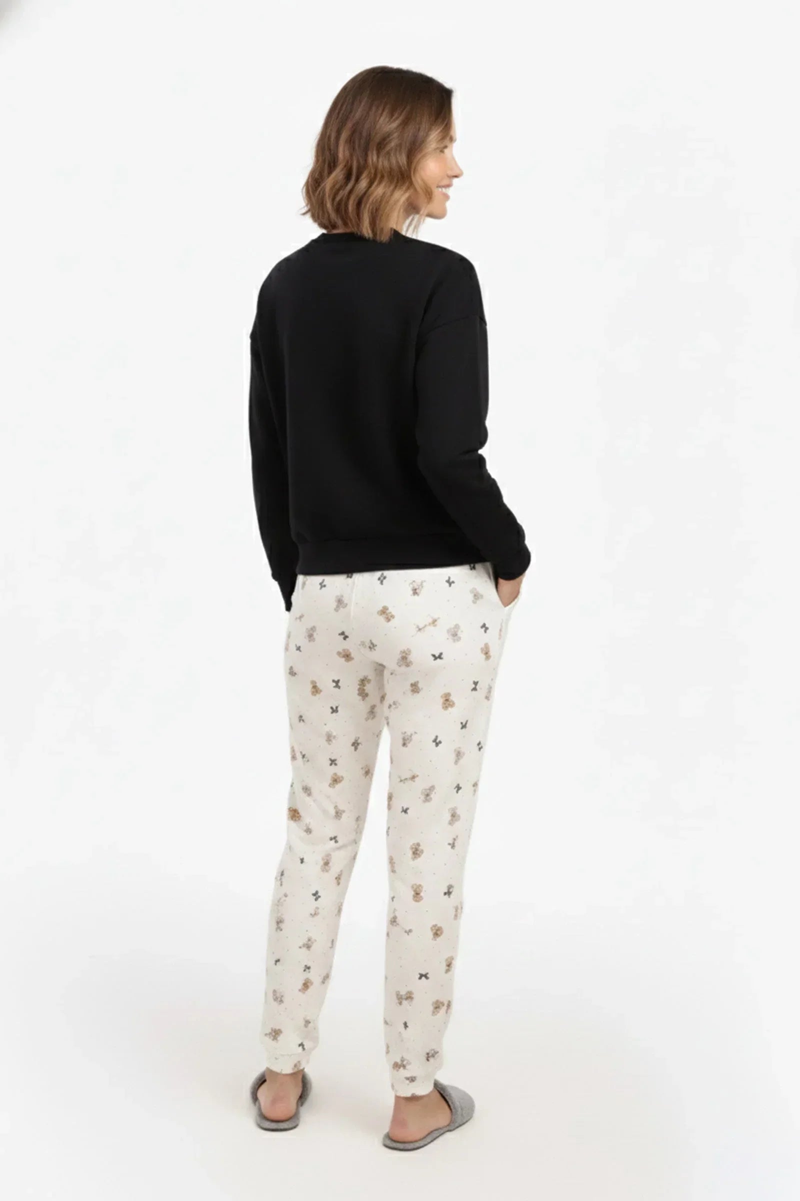 Carina - Pyjama Set with Chest Print 3