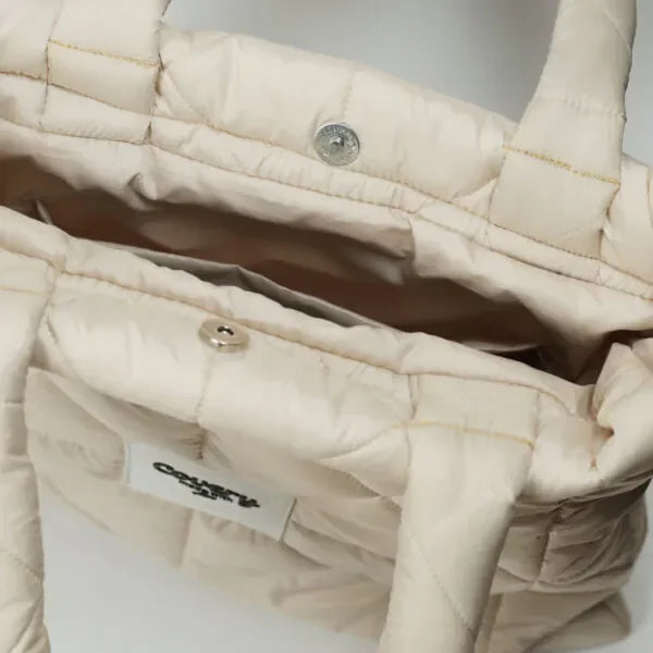 Begie Puffy Tote Bag - Covery - Babazzaro