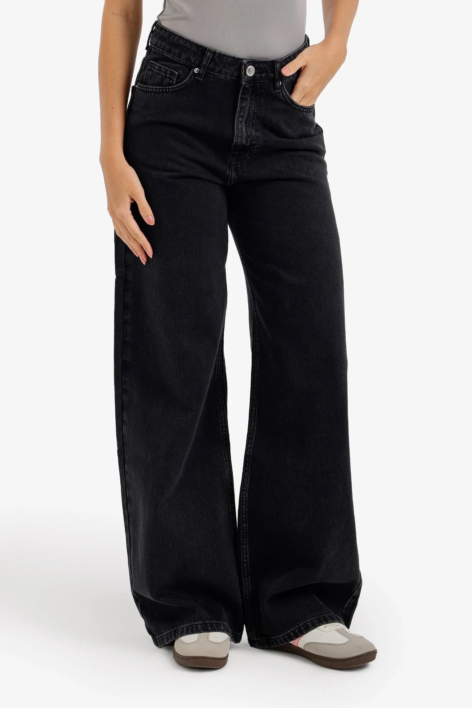 Wide-Leg Denim Pants - Carina 2