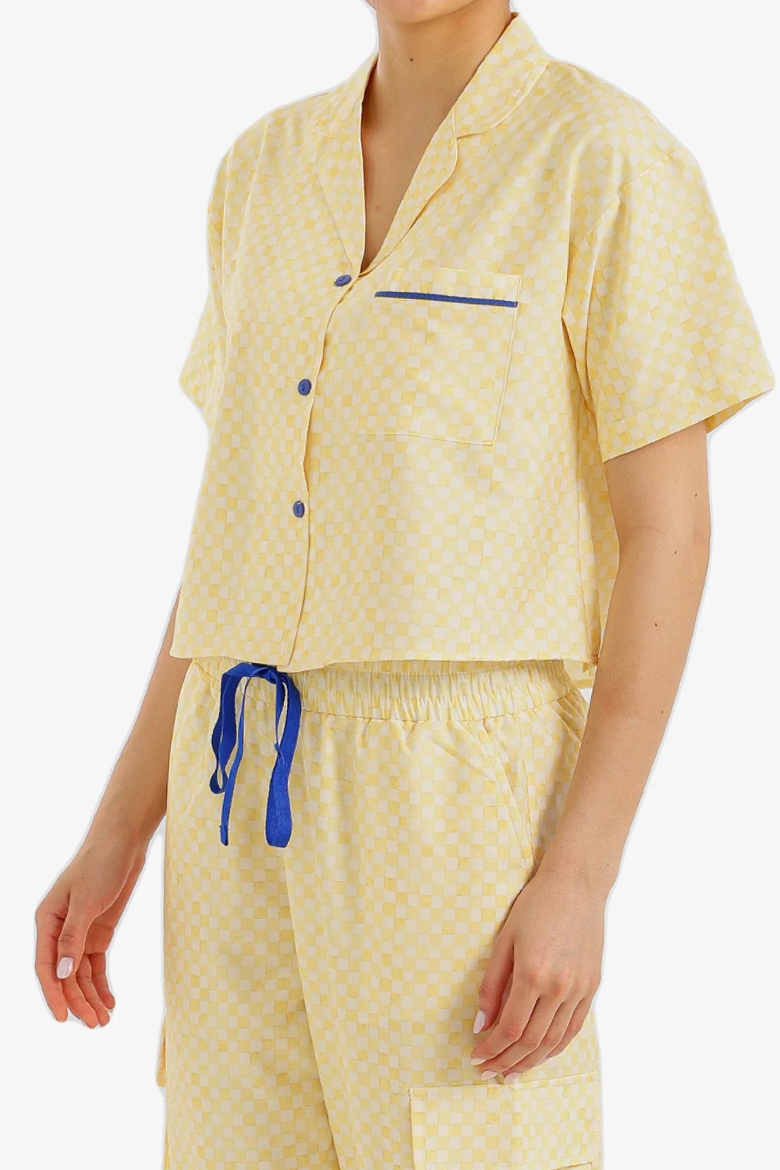 Checkered Pyjama Set - Carina - Babazzaro