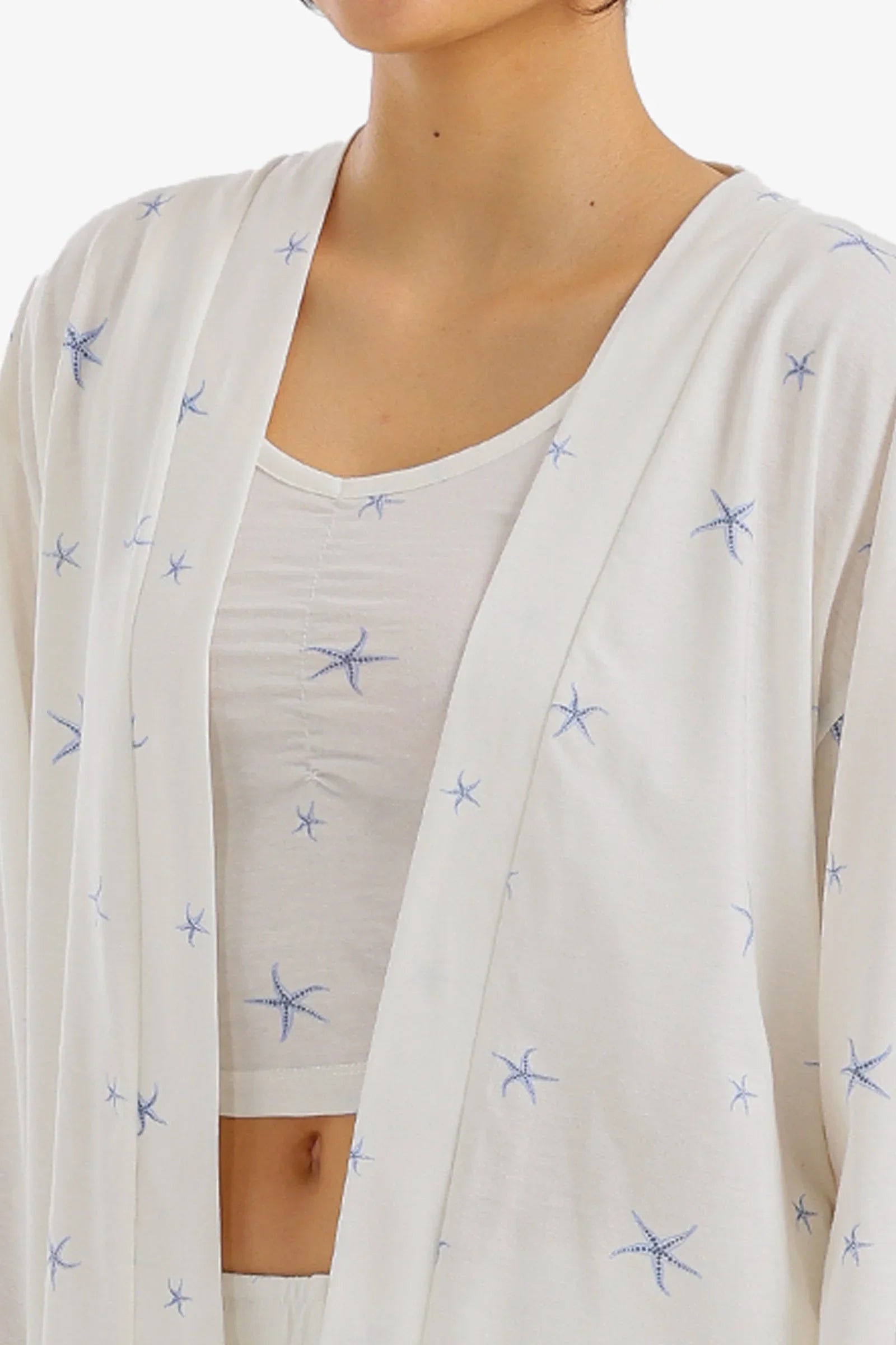 3 - Piece Star Print Pajama Set - Carina - Babazzaro