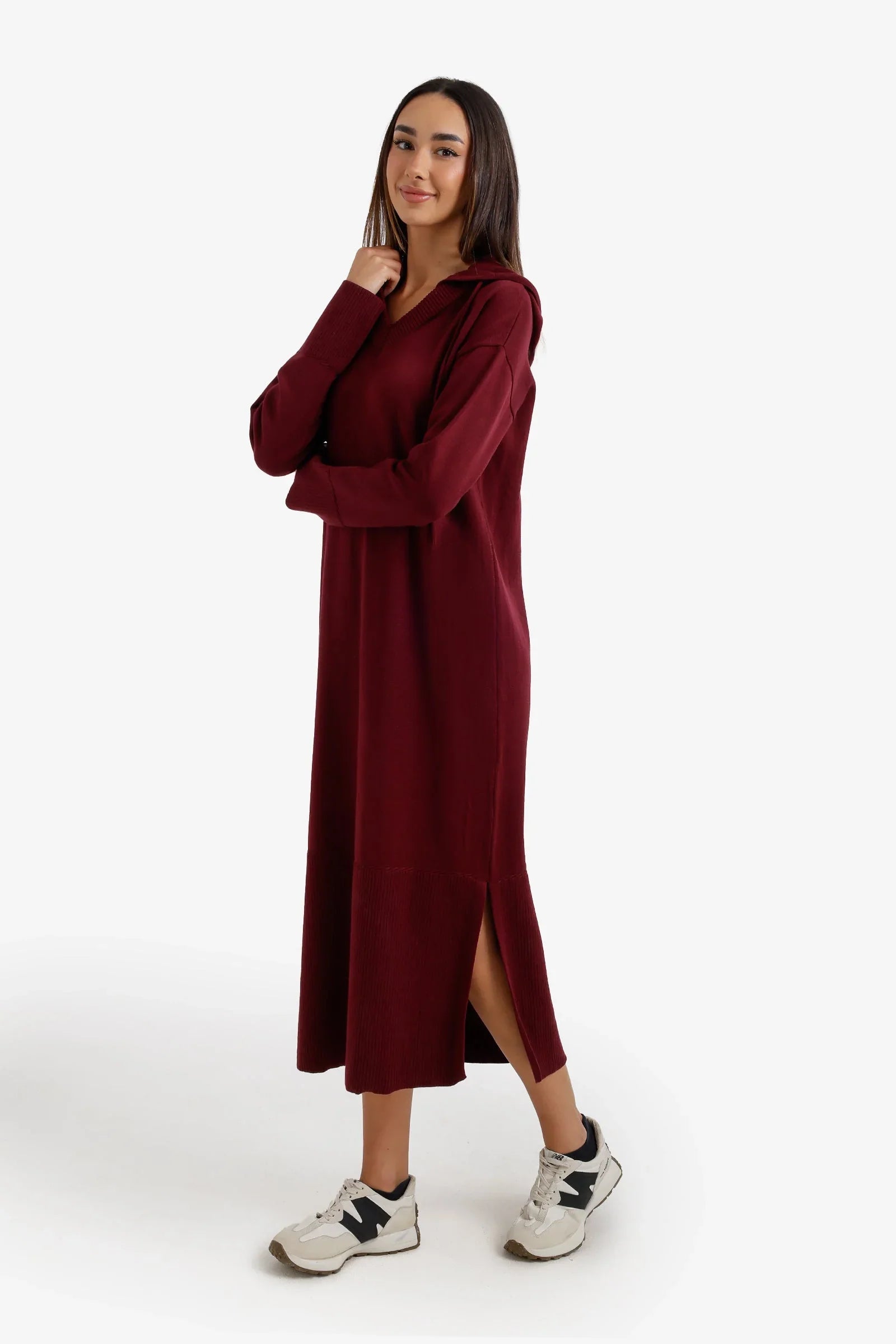 Hooded Lounge Dress - Carina 2