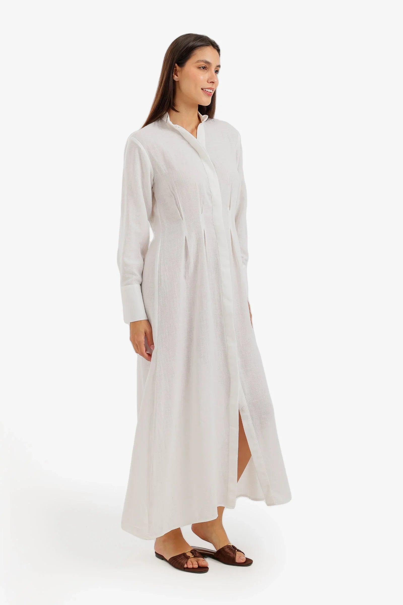 Ruched Front Midi Dress - Carina 2