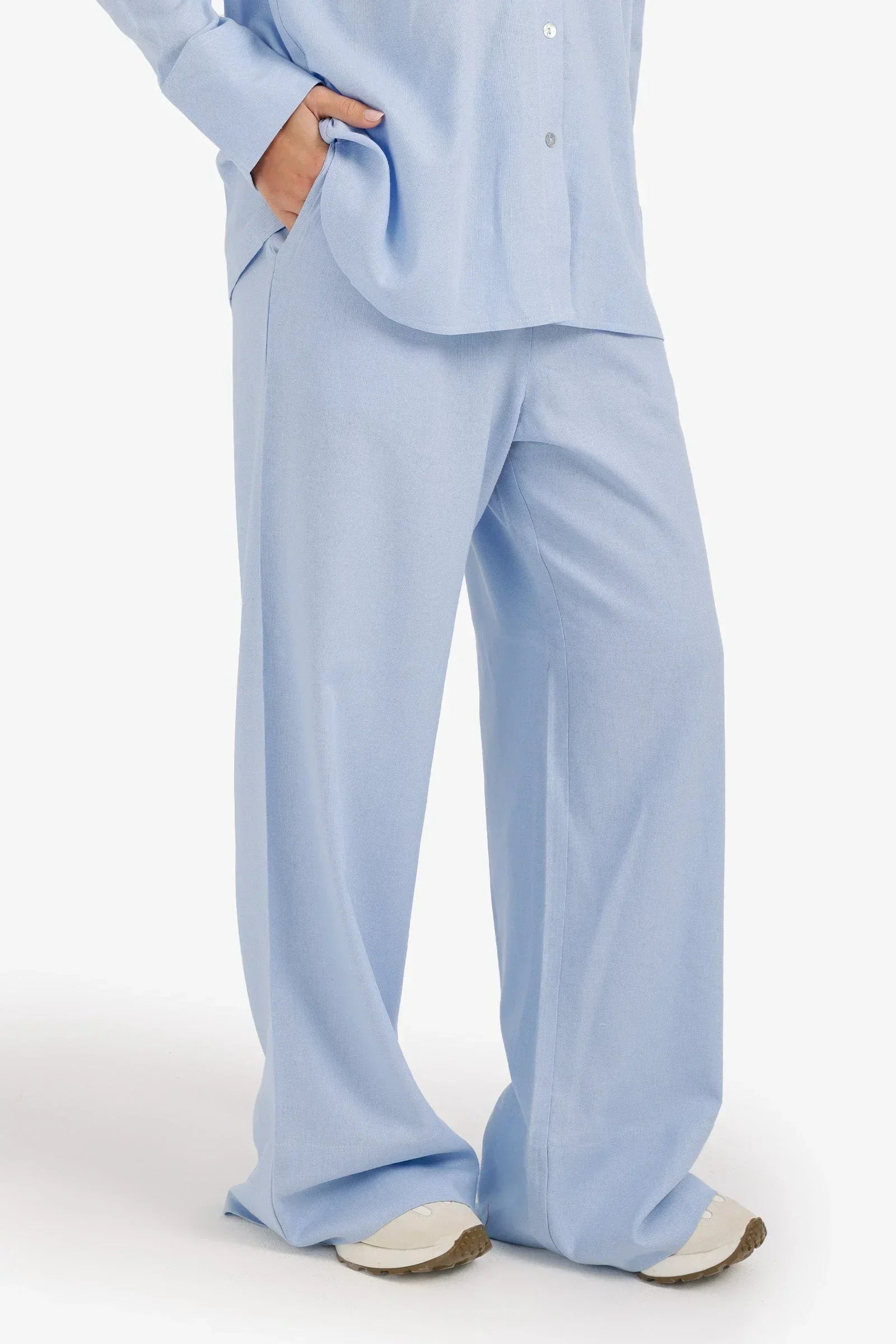 Clue - Relaxed Wide-Leg Pants 6