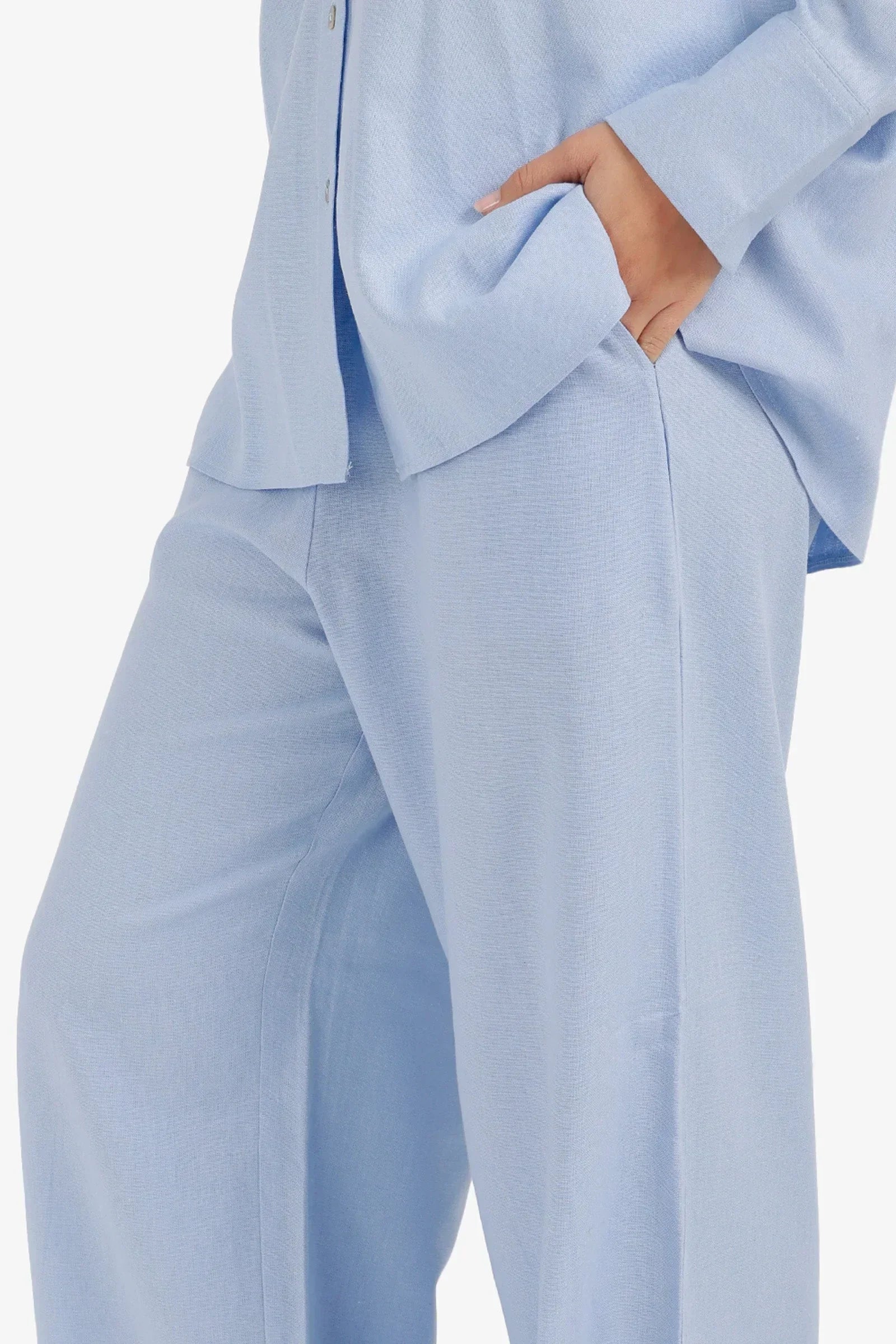 Clue - Relaxed Wide-Leg Pants 8
