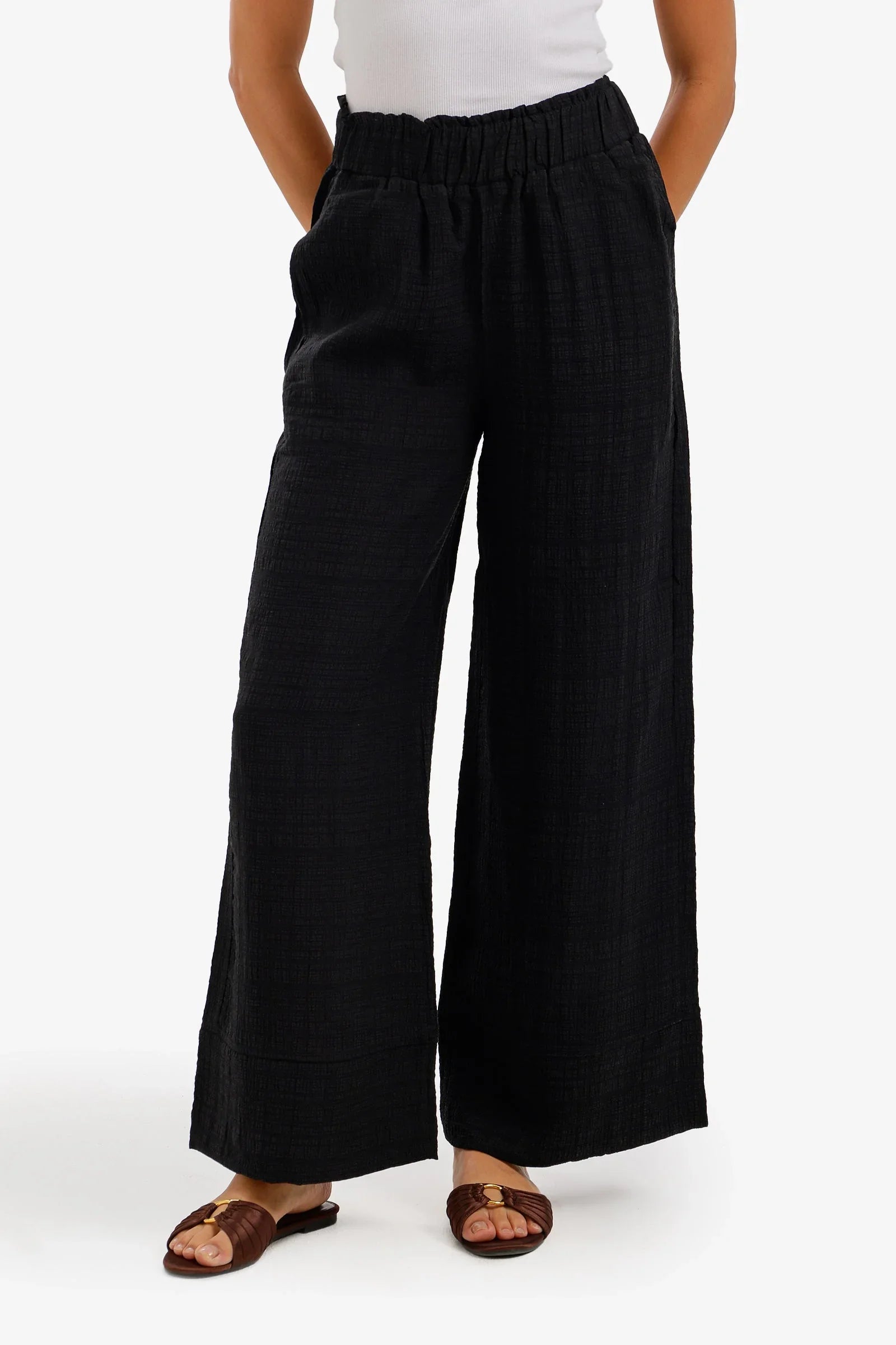 High Waist Lounge Pant - Carina 1
