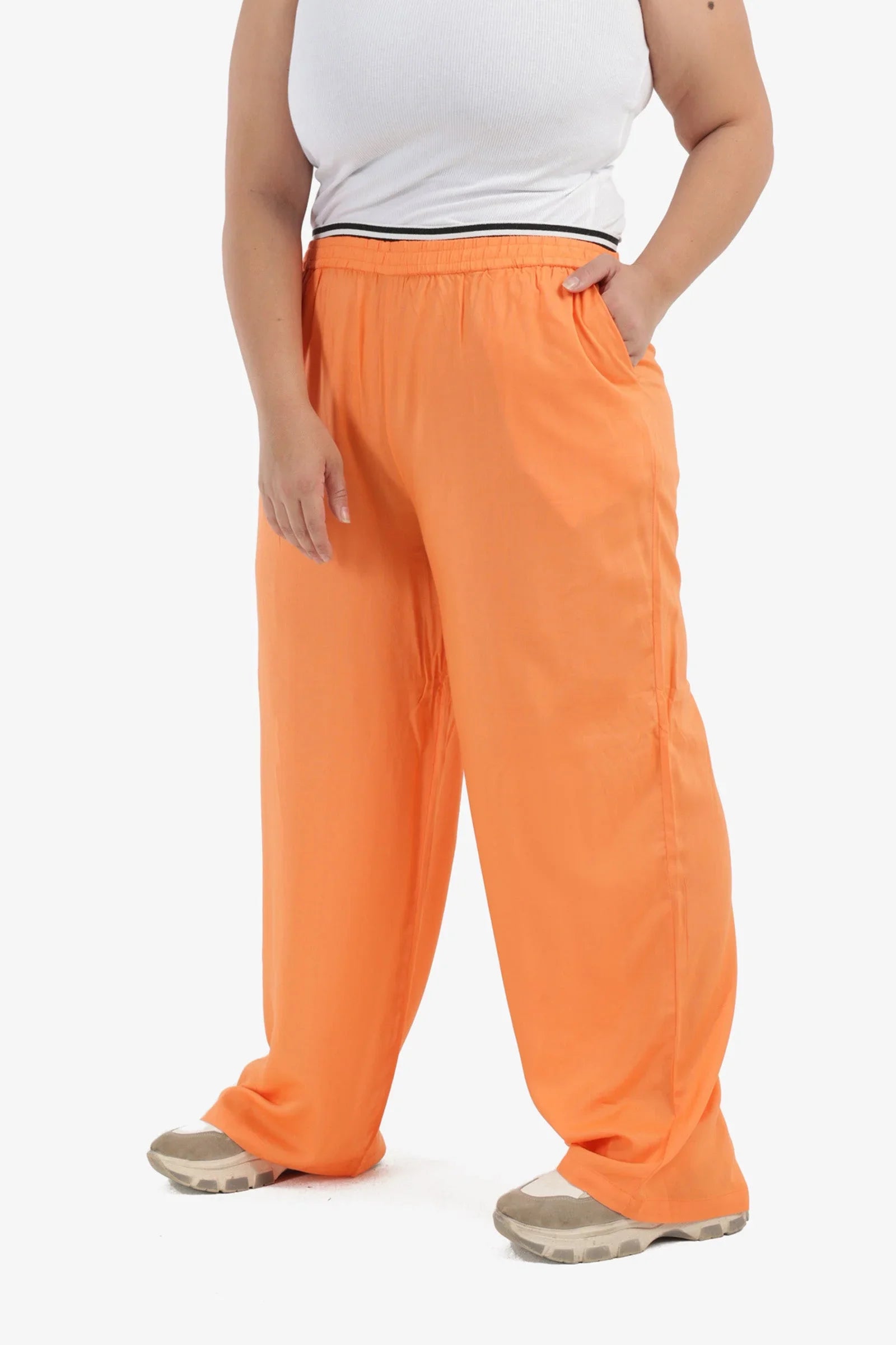 Clue - Color Block Wide Leg Pant 1 1