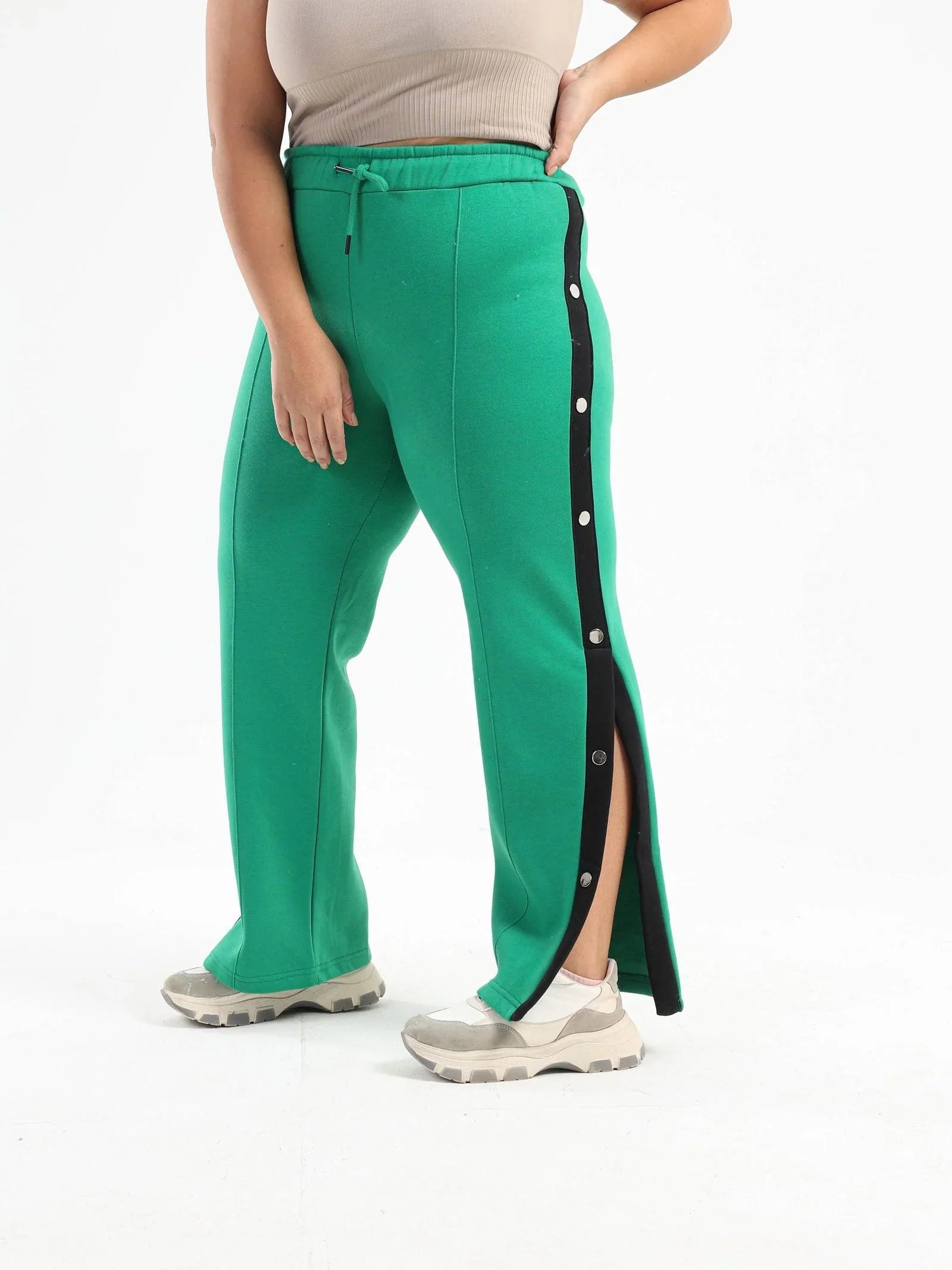 Clue - Side Buttons Lounge Pants 1