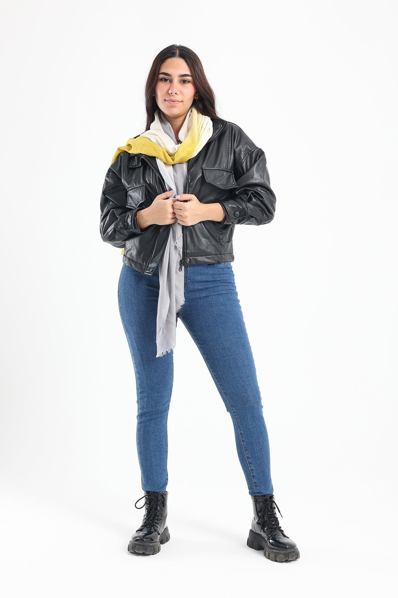 Clue - Black Leather Jacket 1