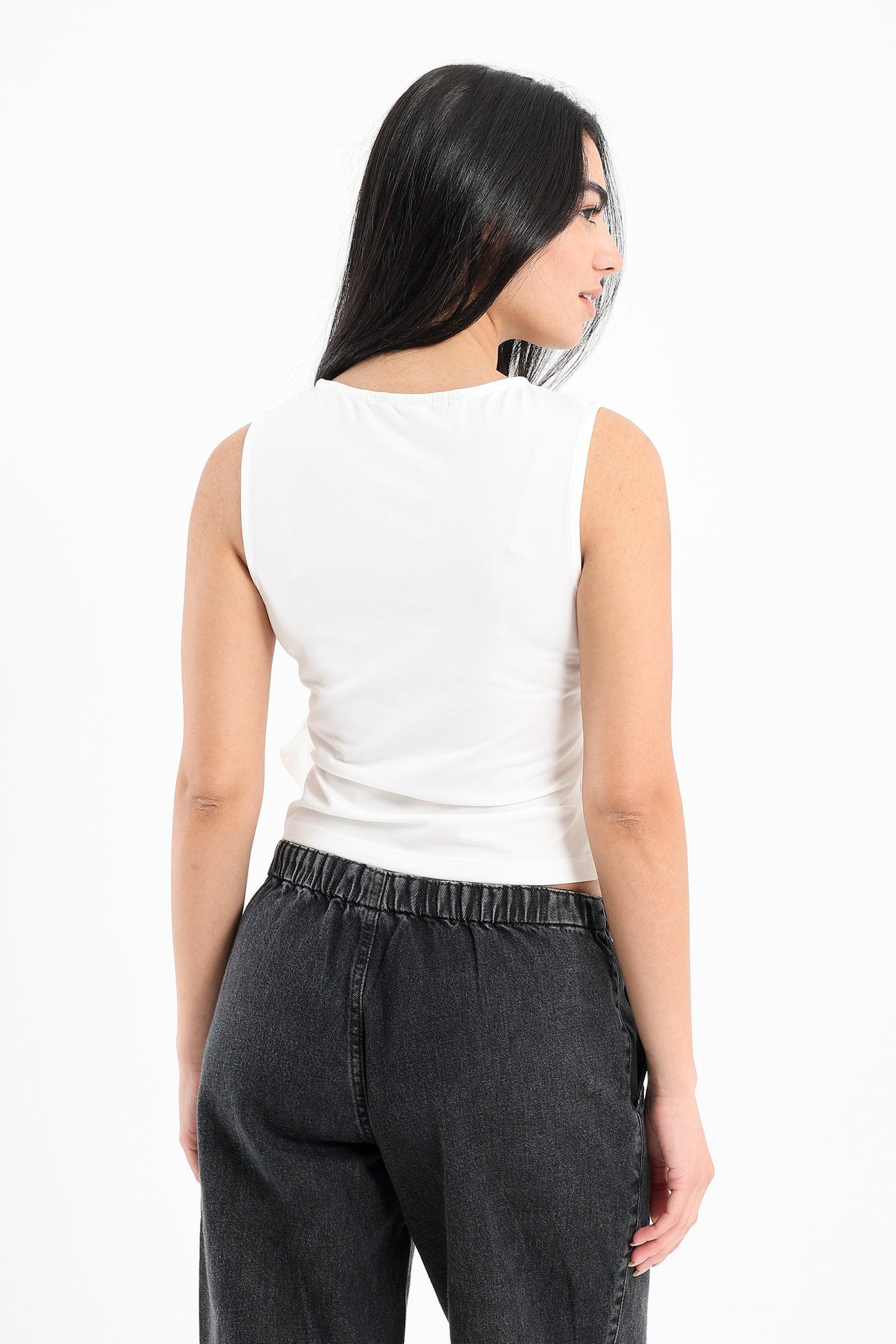 Clue - One Side Ruffled Top 2