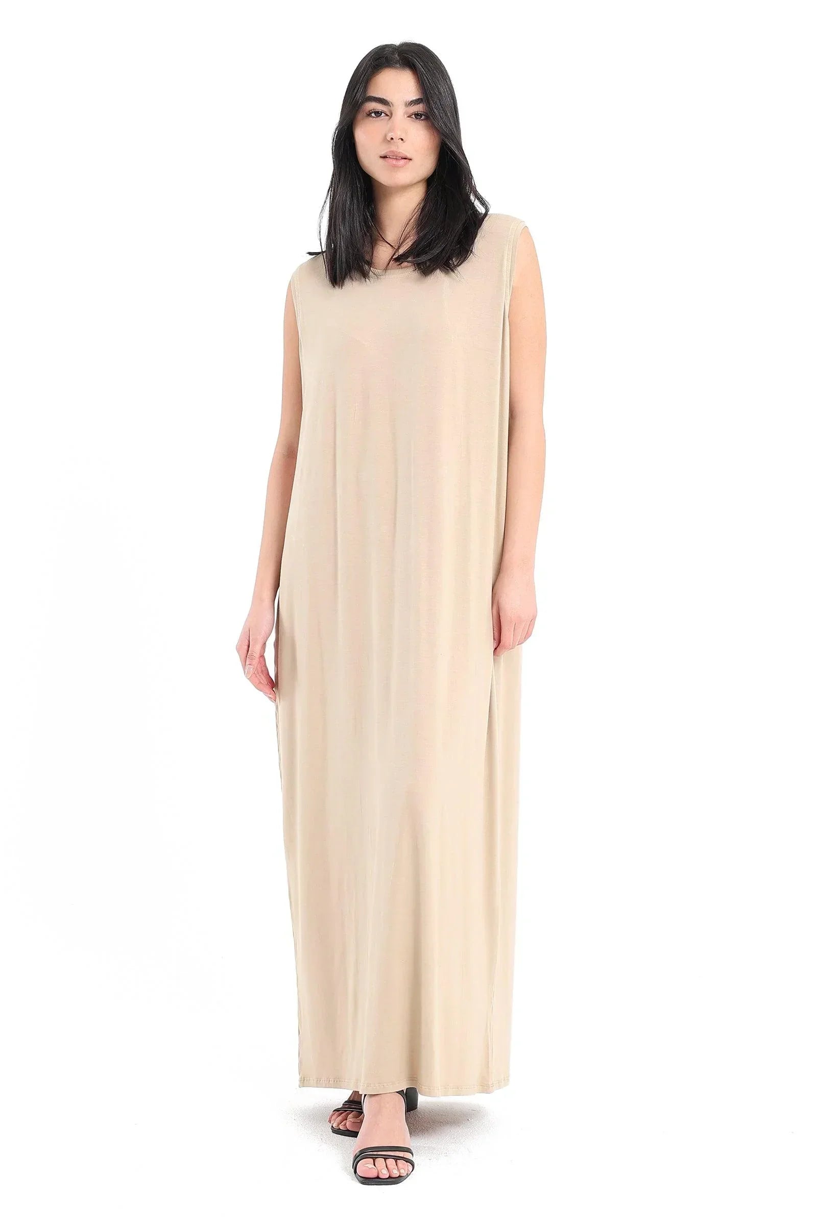 Clue - Relaxed Fit Sleeveless Dress 1