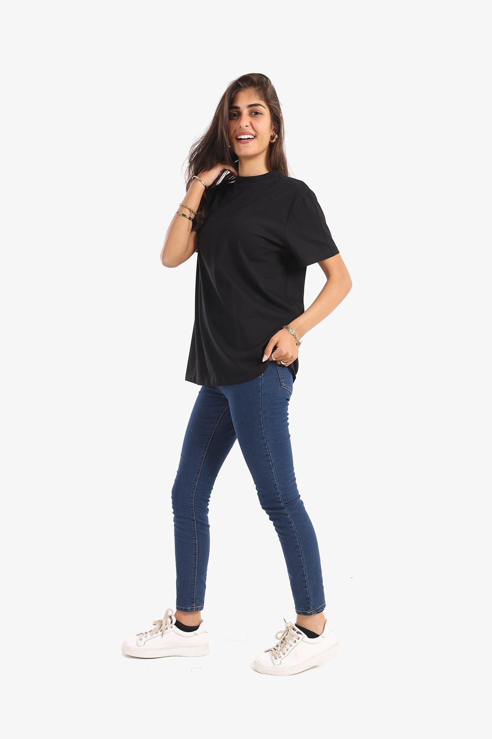 Clue - Relaxed Fit Basic T-Shirt 1