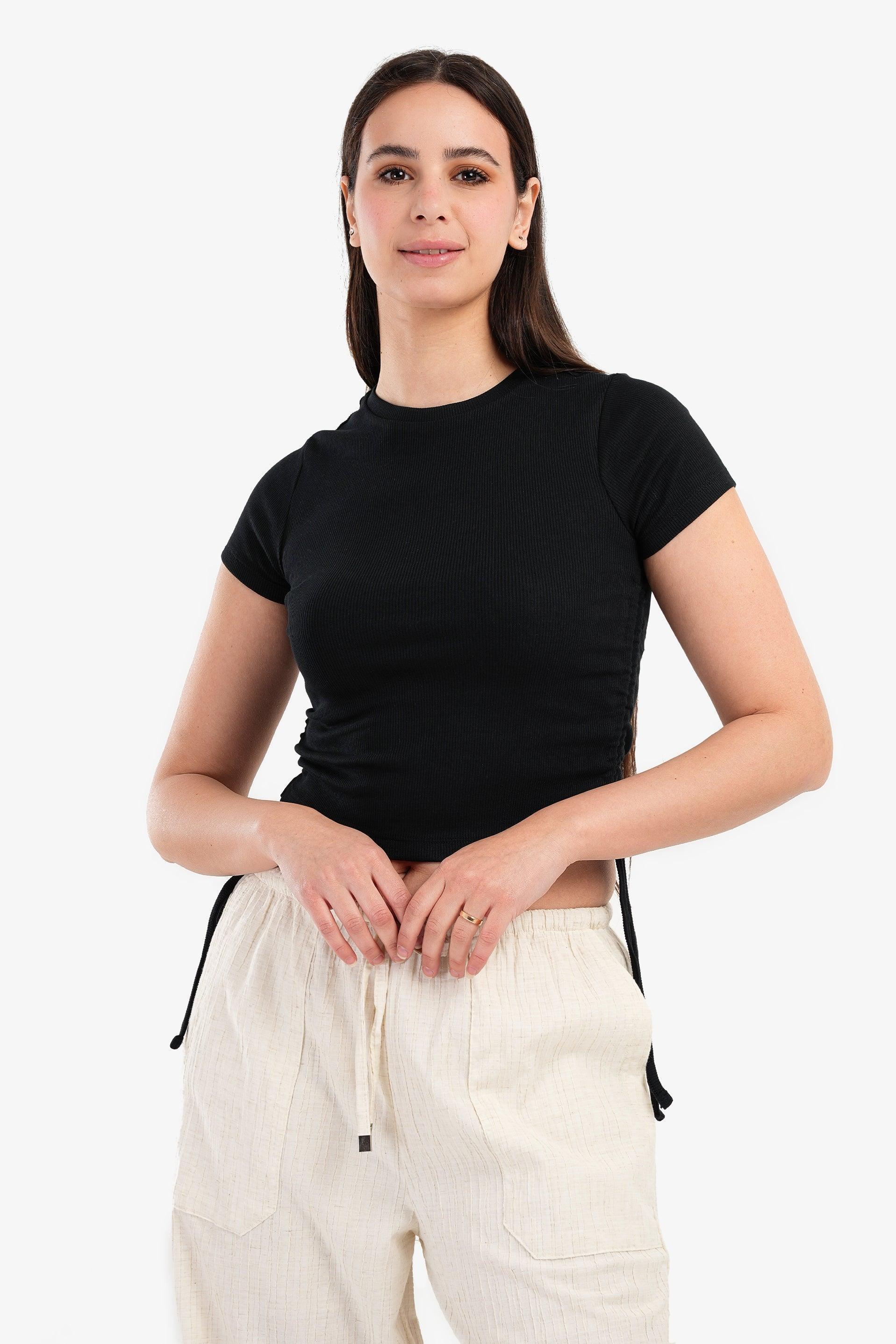 Clue - Crop Top with Drawstring 2