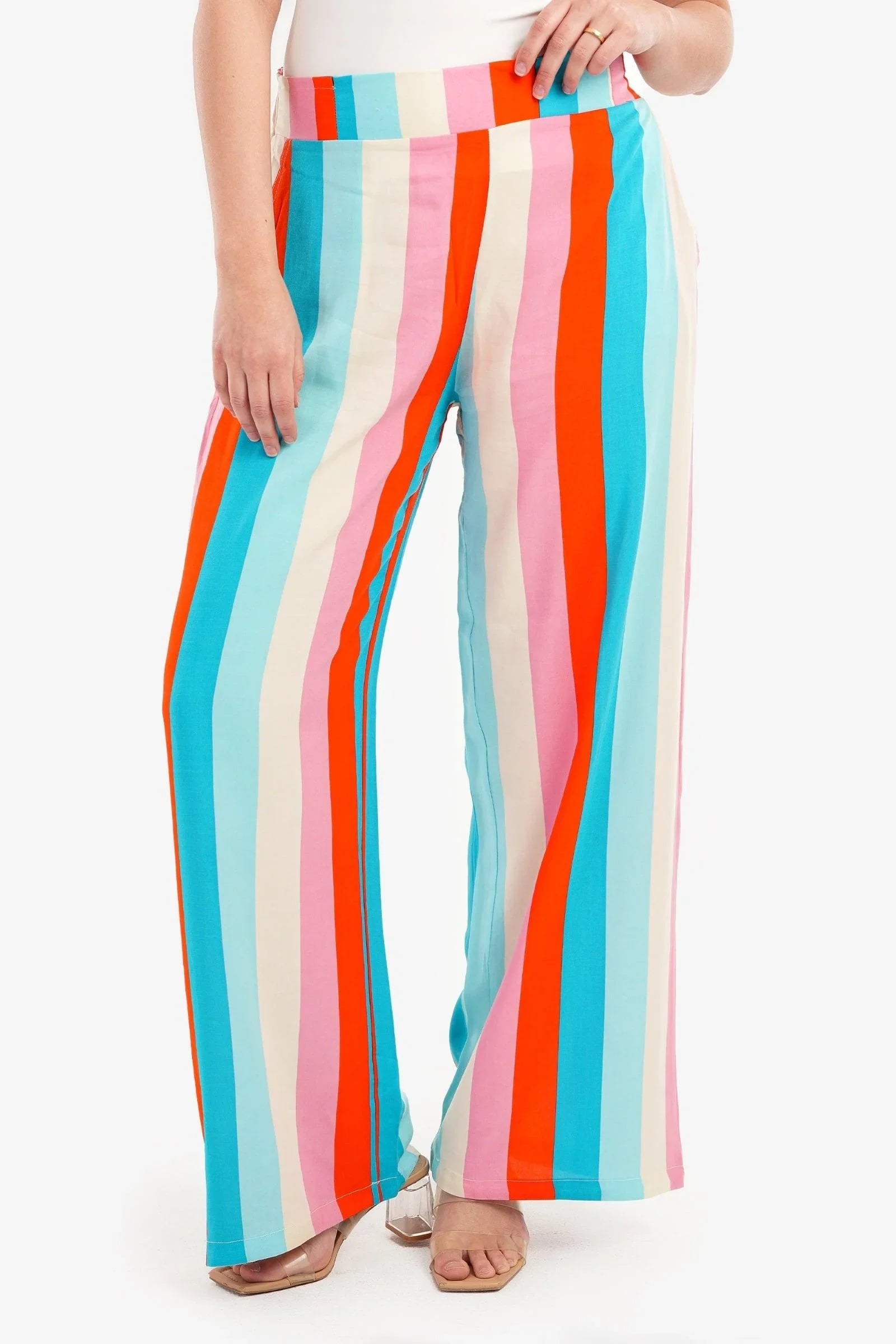 Clue - Pants with Colored Stripes 1
