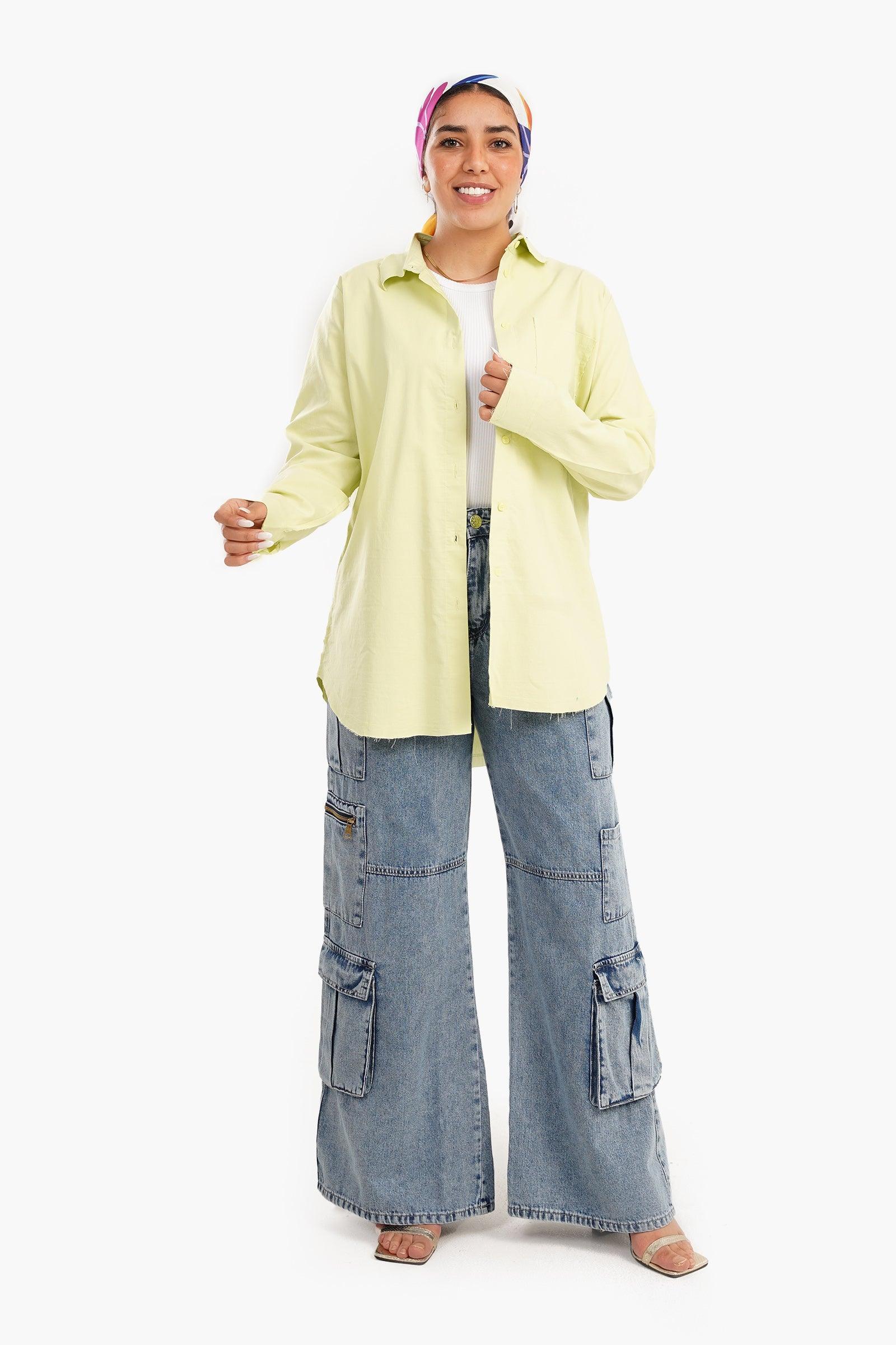Clue - Poplin Relaxed Fit Shirt 3