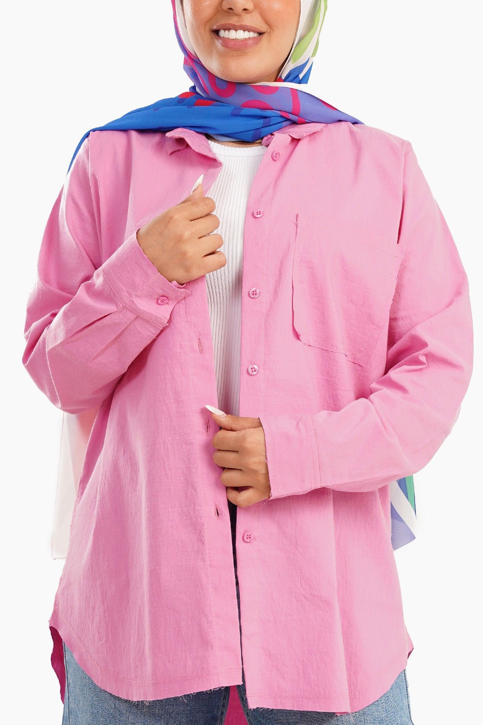 Clue - Poplin Relaxed Fit Shirt 2