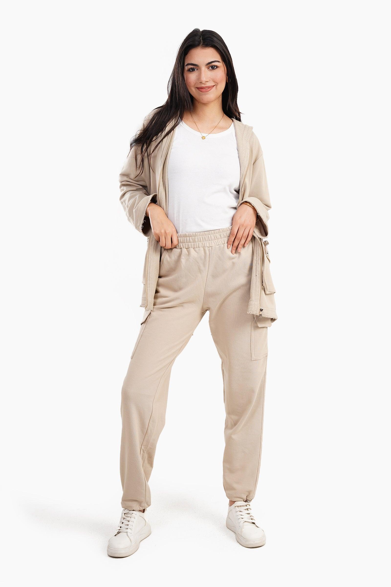 Clue - High Waist Baggy Sweatpants 6