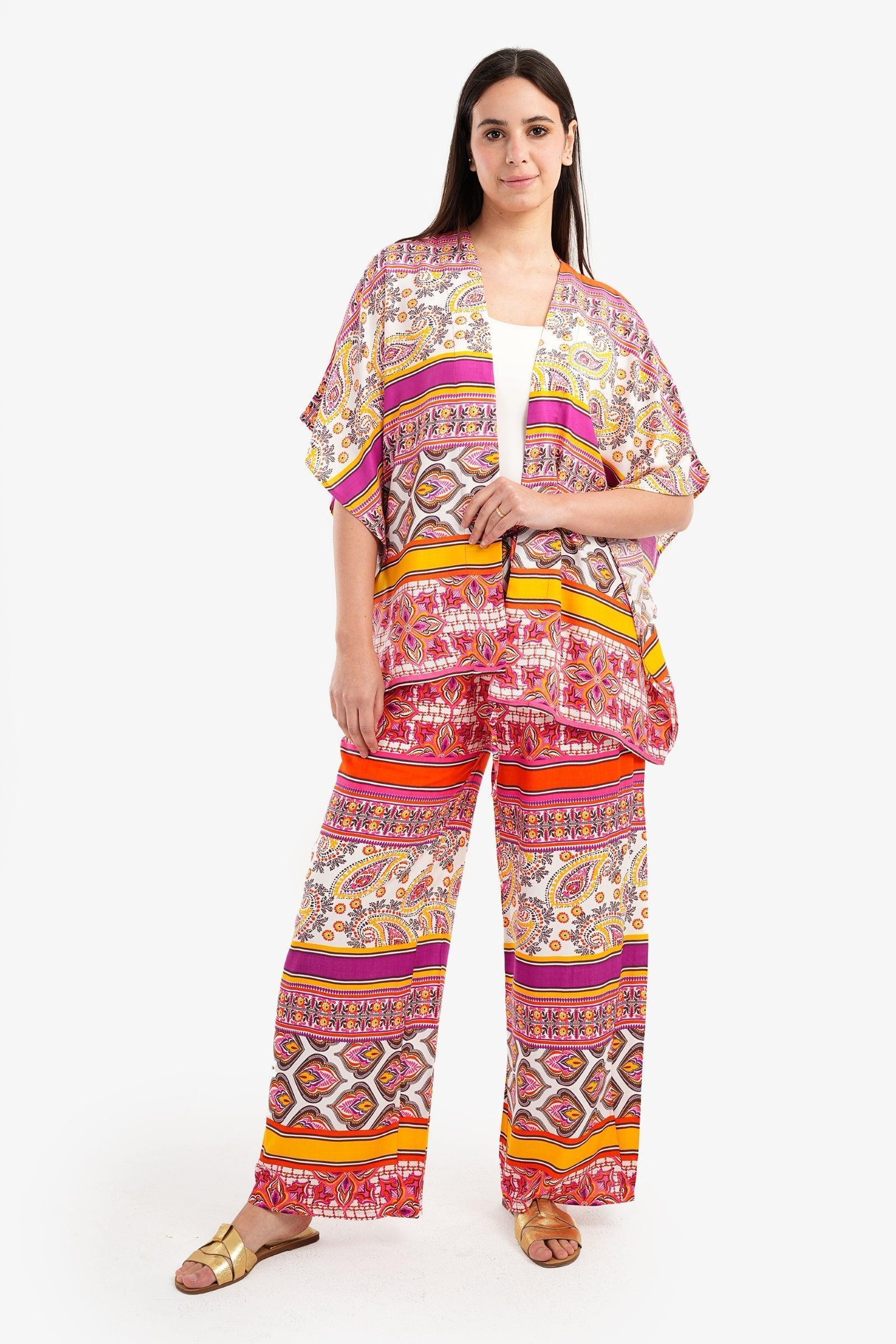 Clue - All Over Print Voile Pants 1