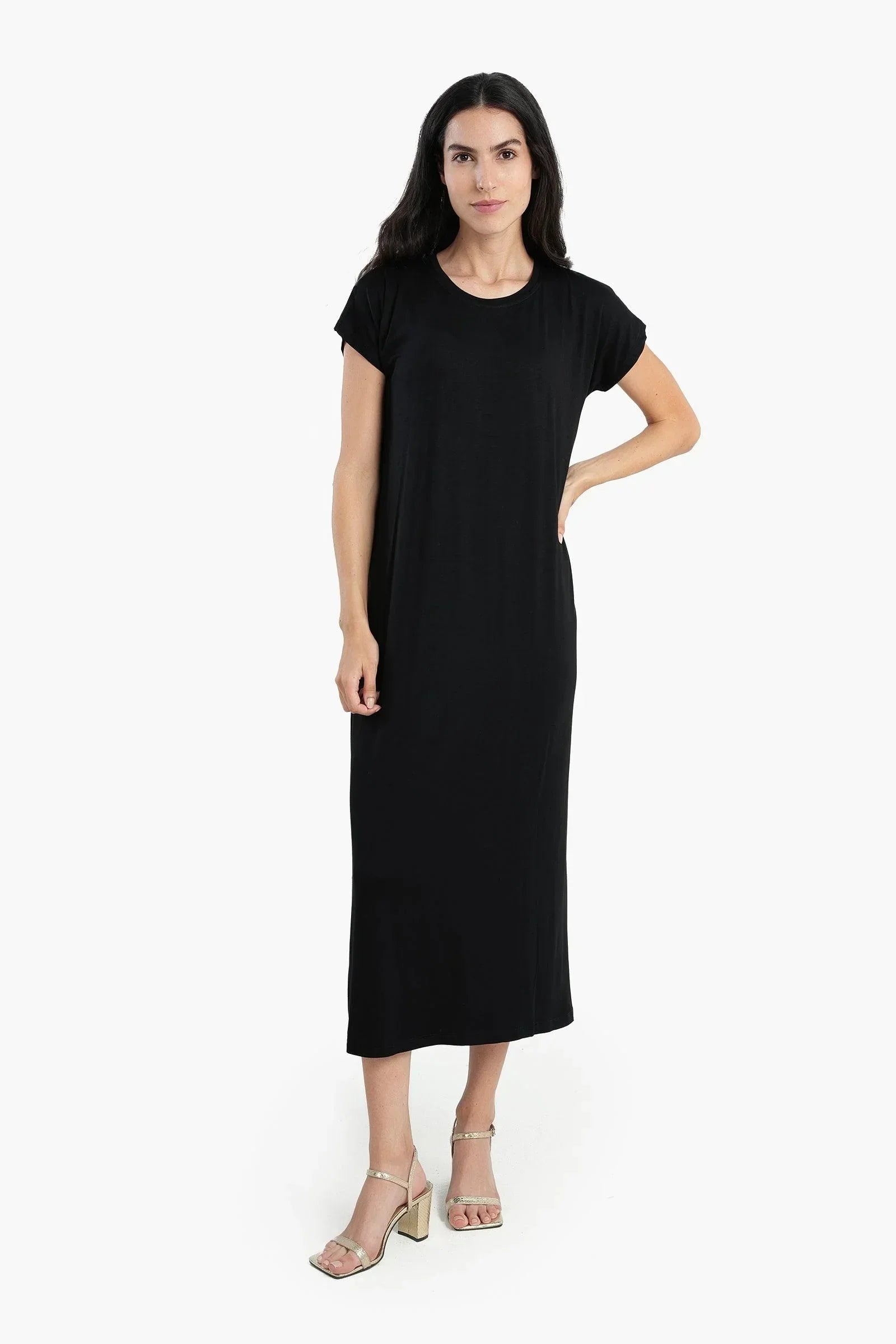 Clue - Slip On Basic Dress 1