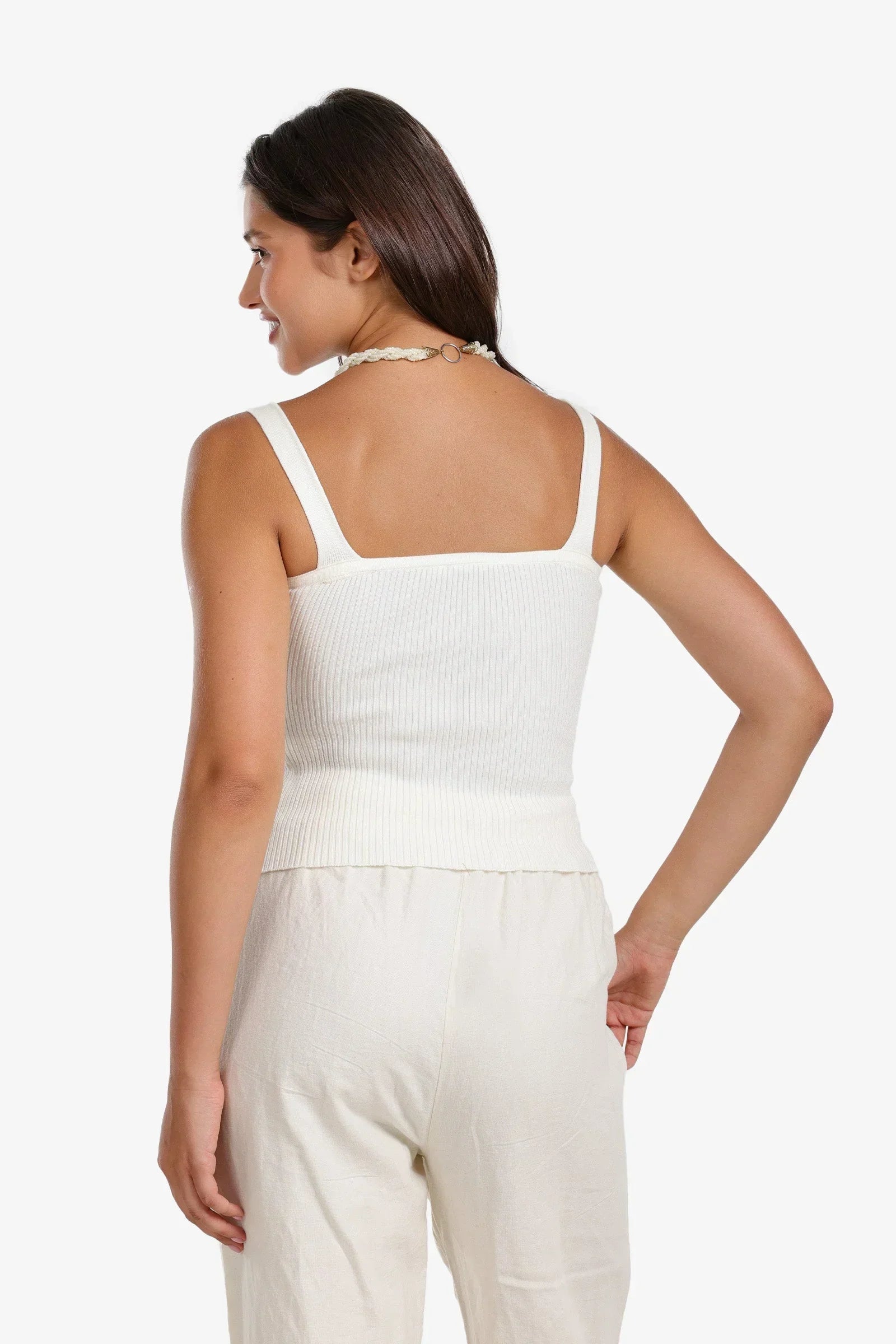 Clue - Fitted Ribbed Top 3