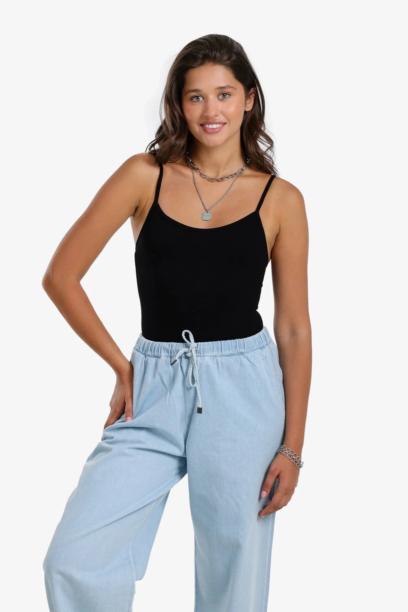 Clue - Spaghetti Strap Bodysuit 2
