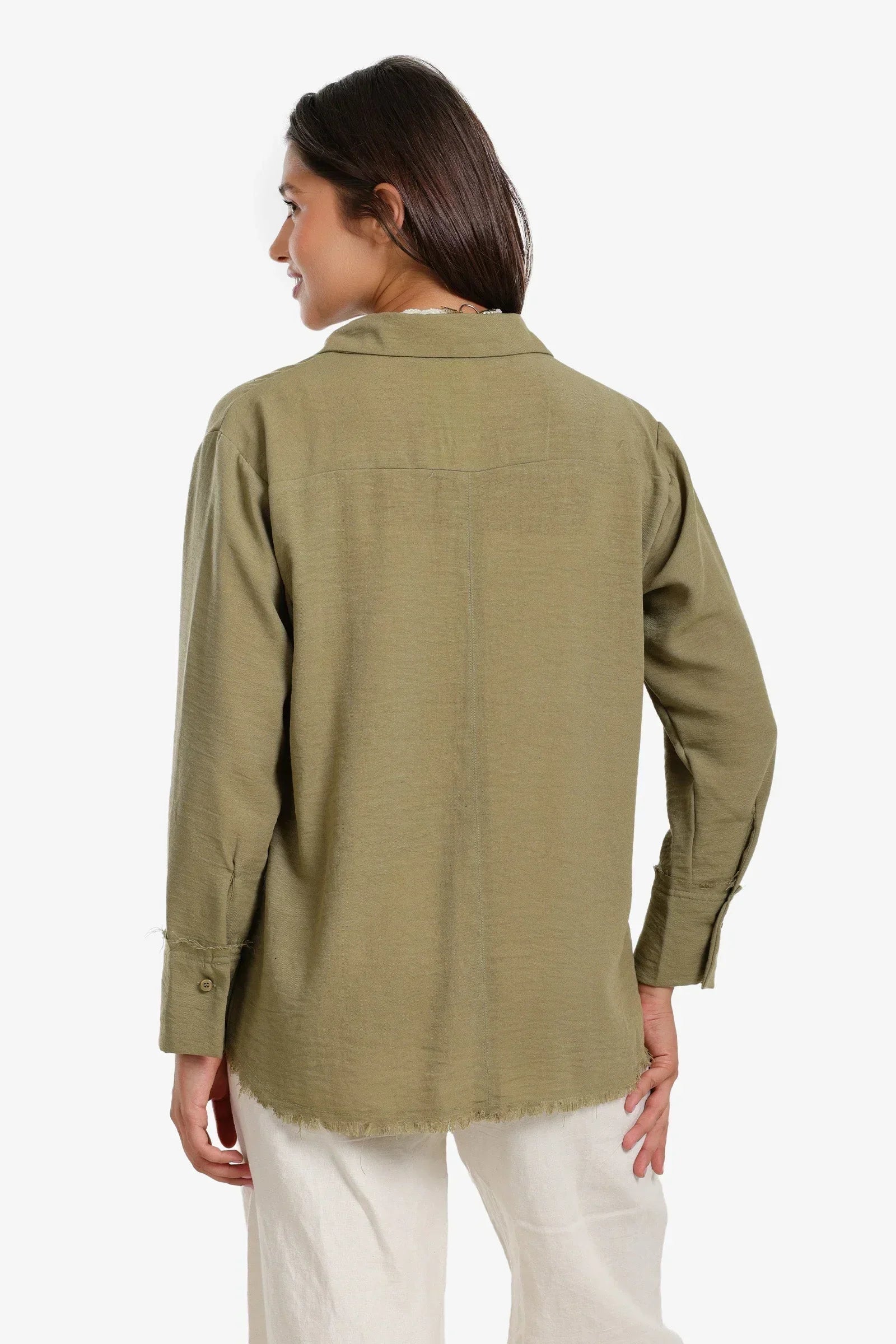 Clue - Relaxed Fit Voile Shirt 7