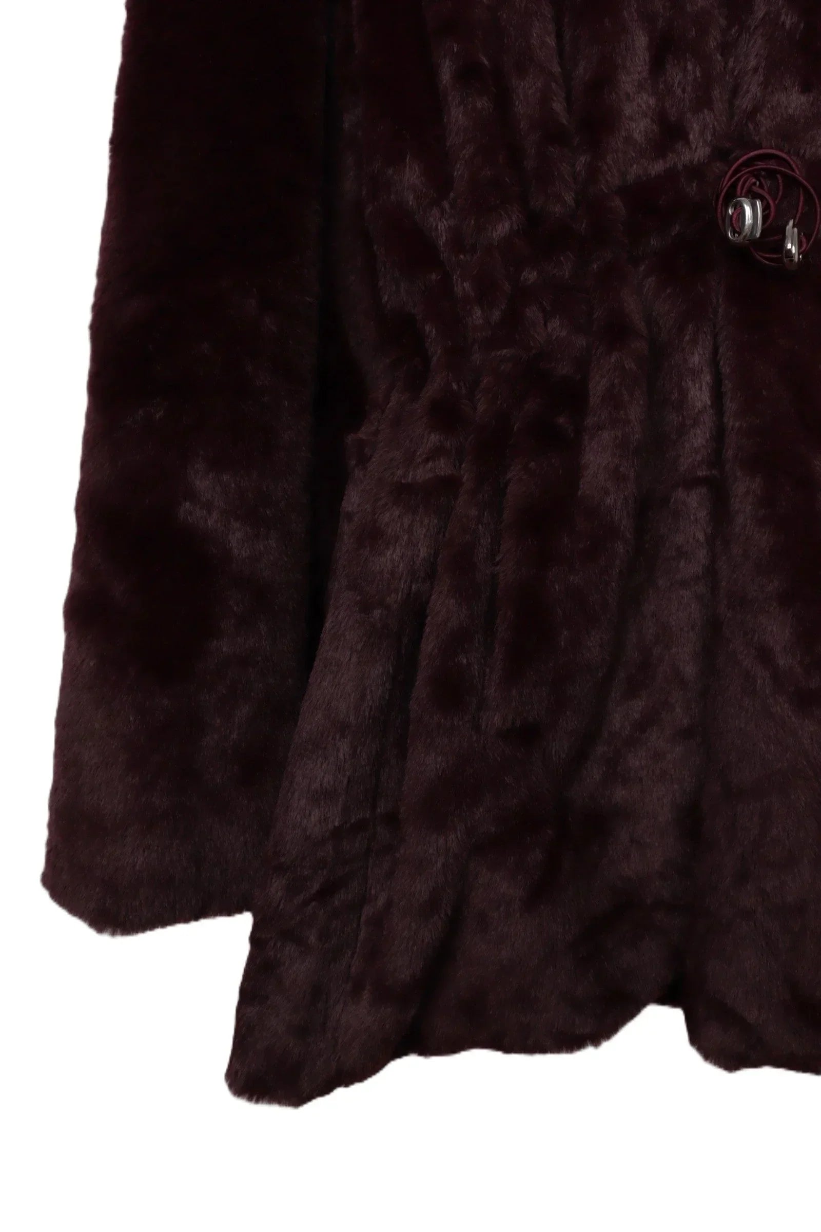 Clue - Hooded Faux Fur Coat 4
