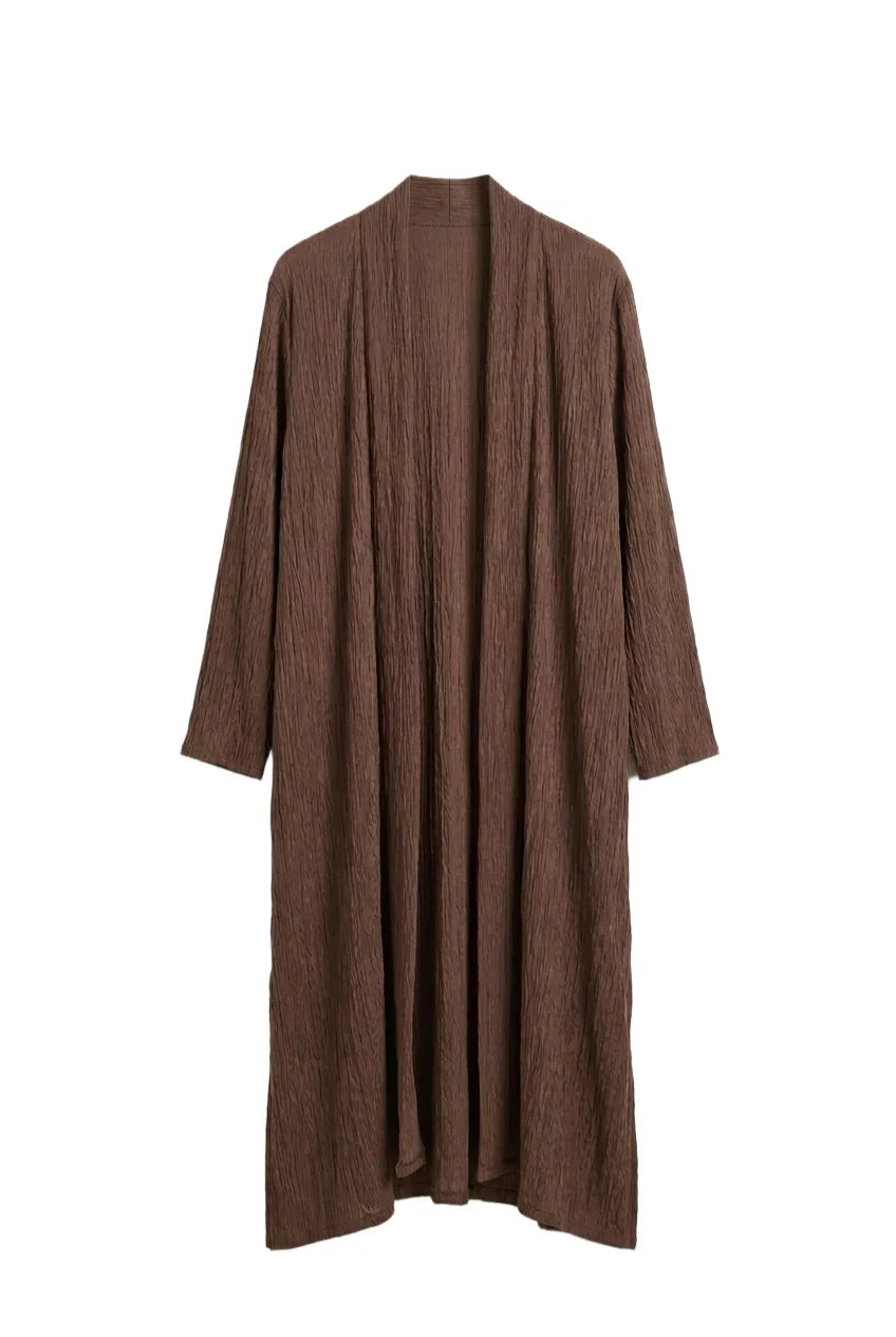 Textured Midi Kimono - Clue 5