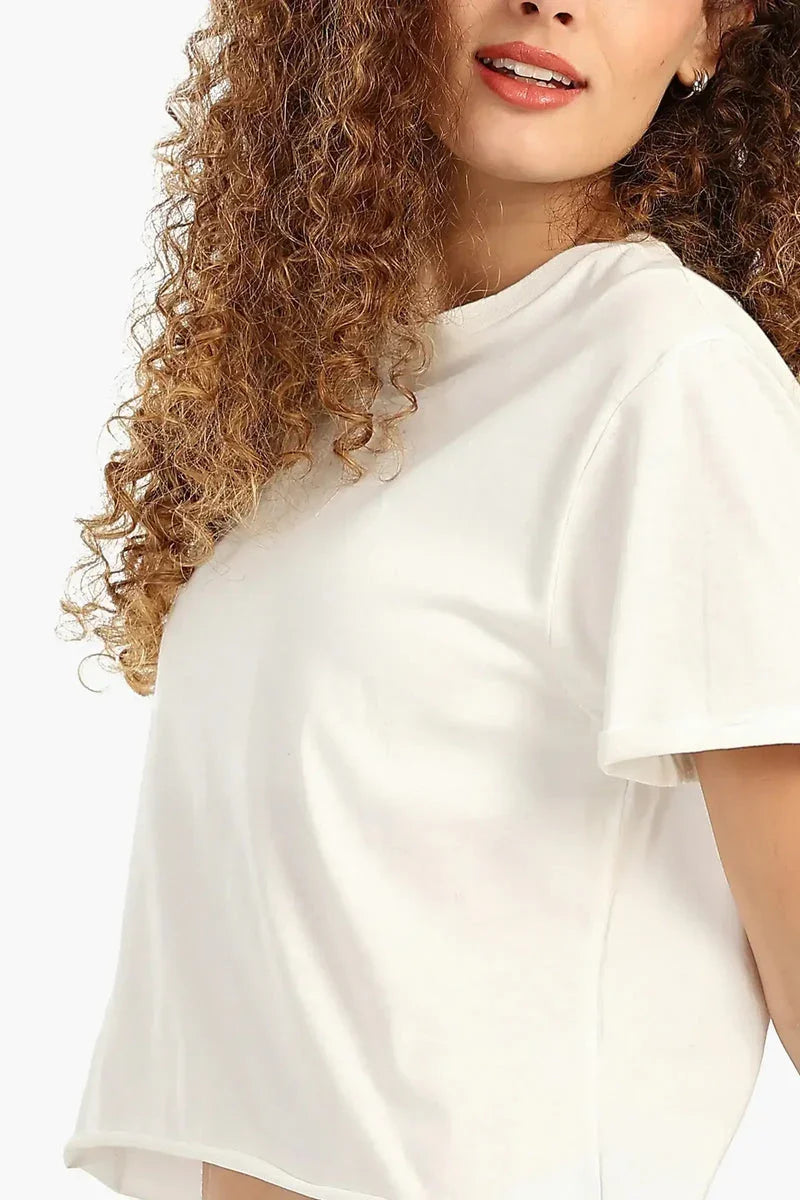 Carina - Relaxed Fit Cotton T-Shirt 8