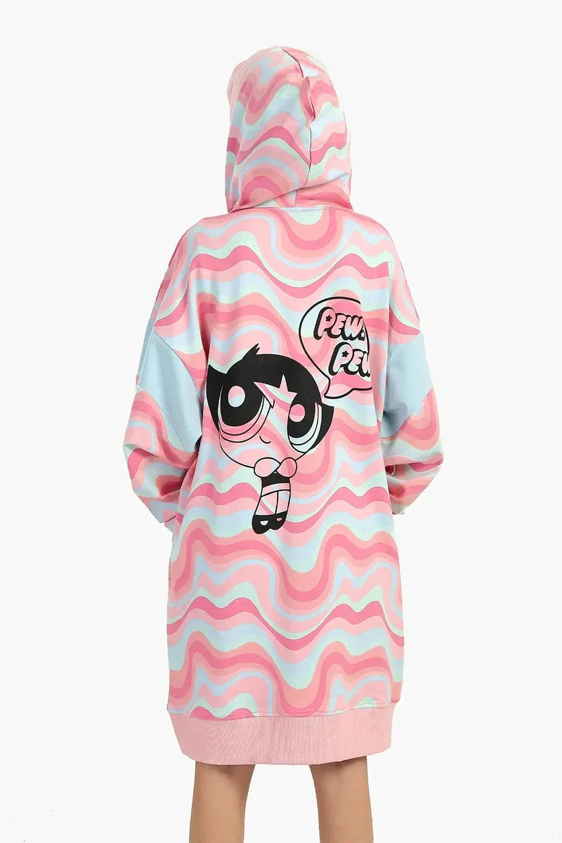 Carina - Dropped Shoulder Printed Nightgown 5