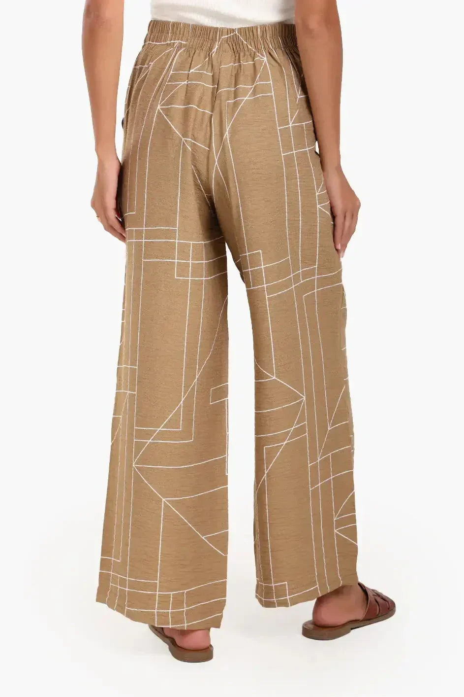 Carina - Lounge Pants with Geometric Pattern 3