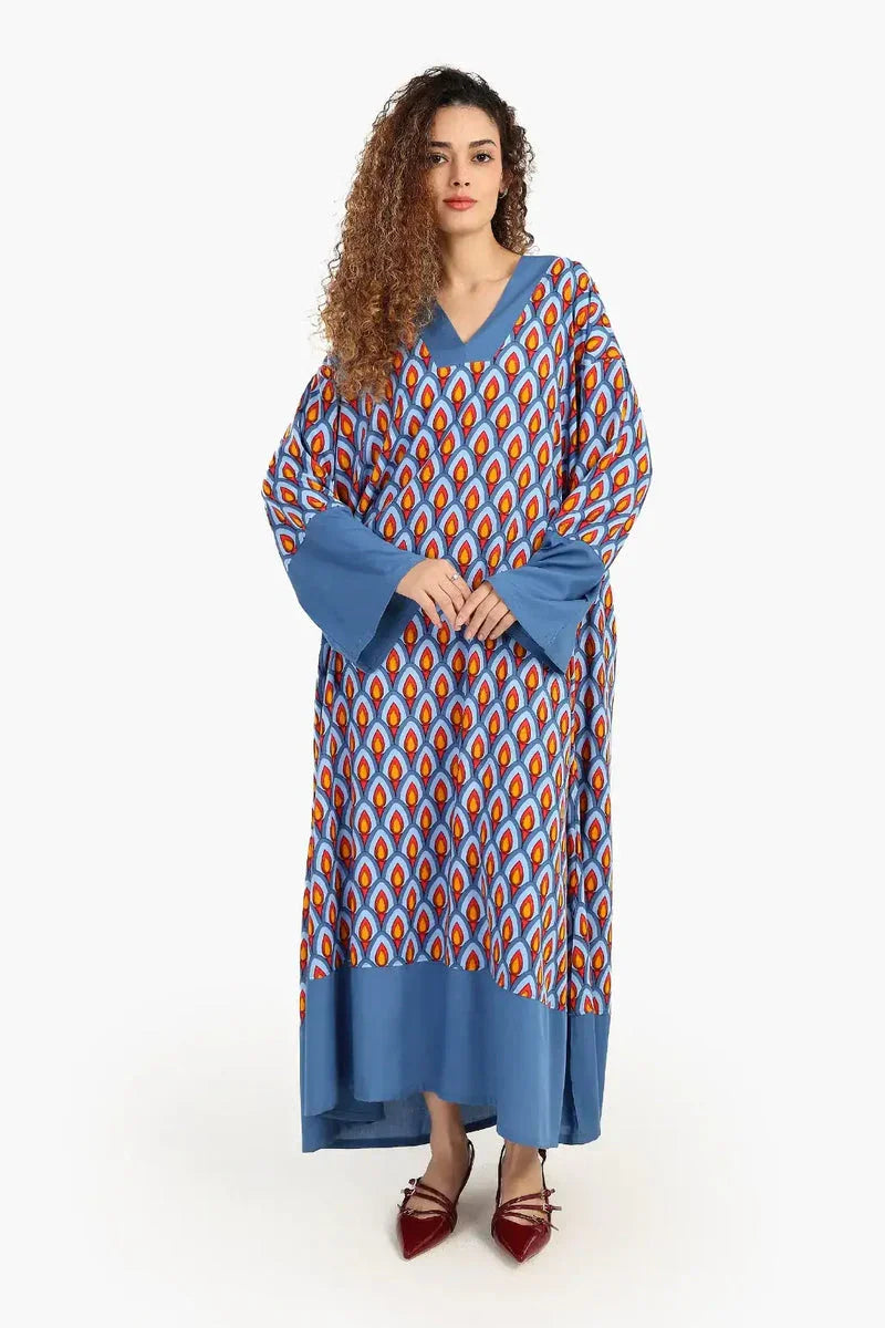 Carina - Oversized All Over Print Dress 1