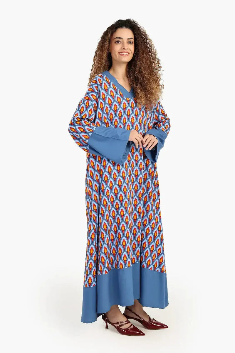 Carina - Oversized All Over Print Dress 3