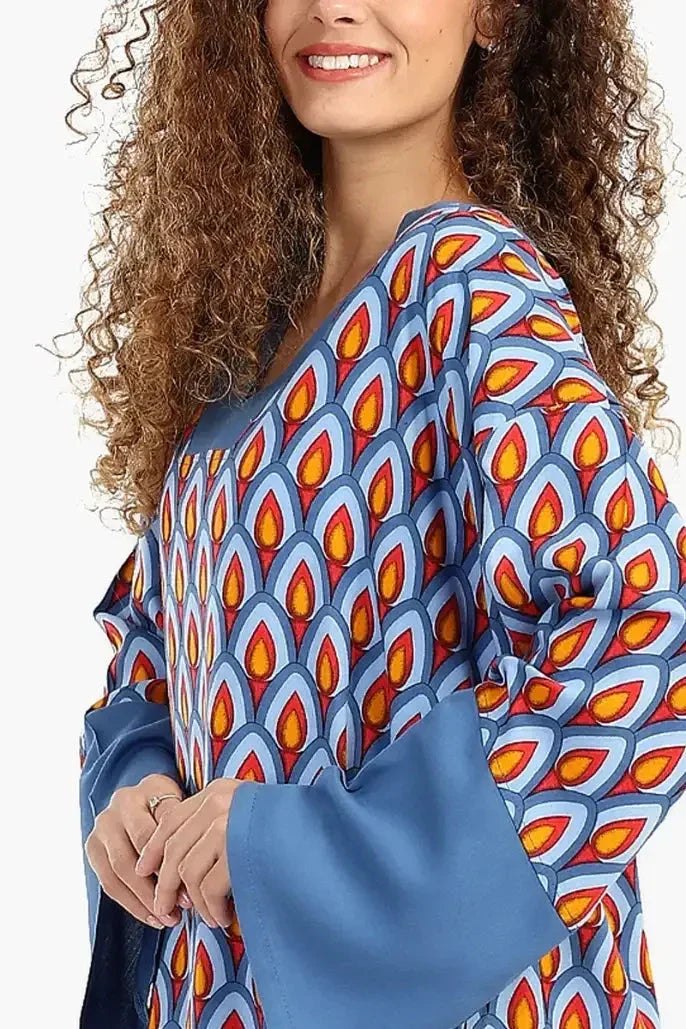 Carina - Oversized All Over Print Dress 7