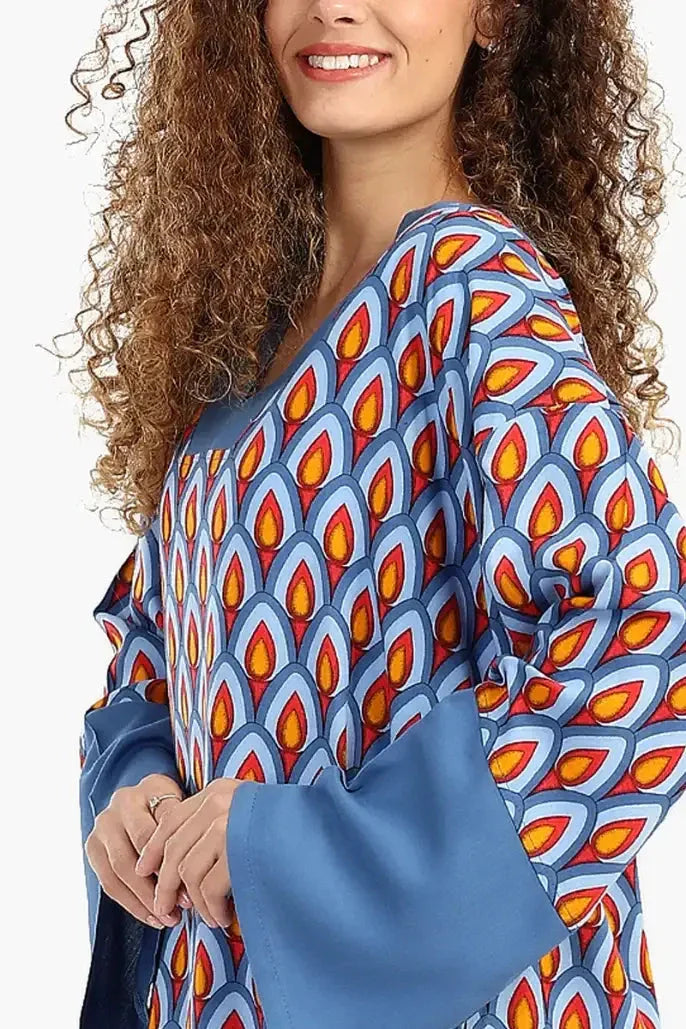 Carina - Oversized All Over Print Dress 7