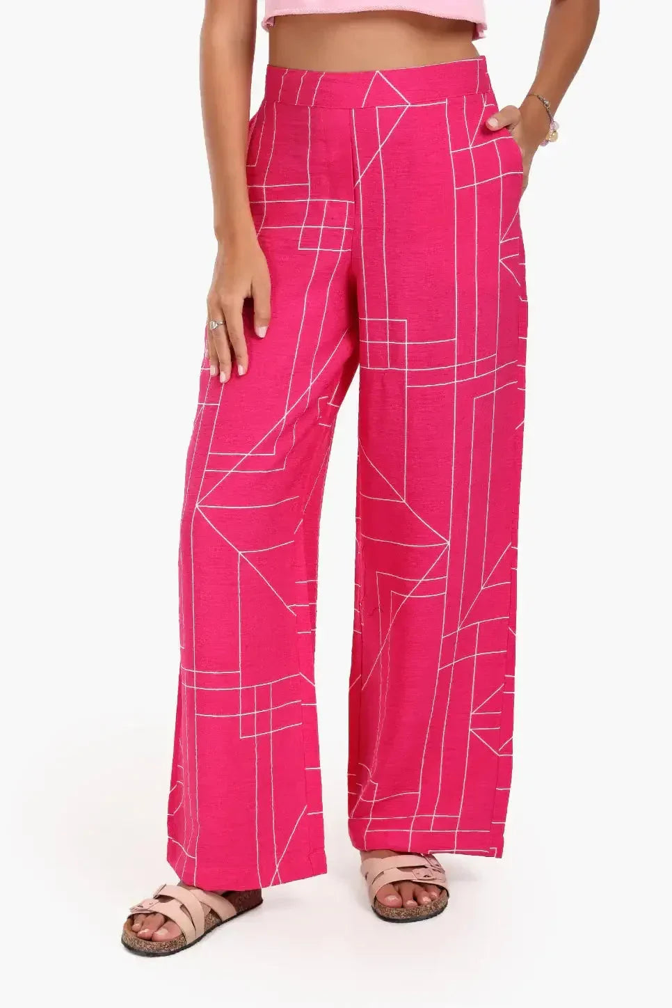 Carina - Lounge Pants with Geometric Pattern 6