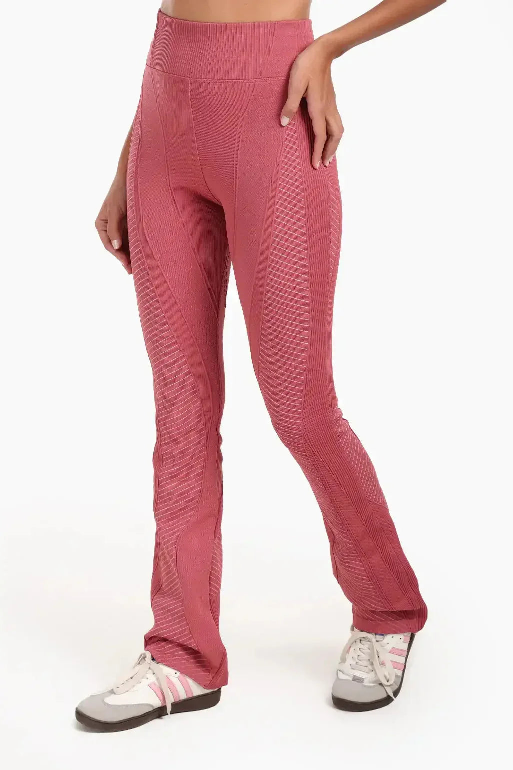 Carina - Textured High-Waist Sports Pants 3