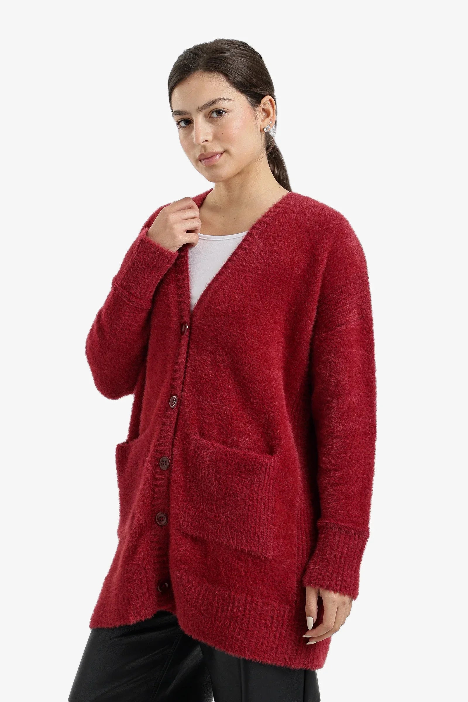 Carina - Relaxed Cardigan With Pockets 2