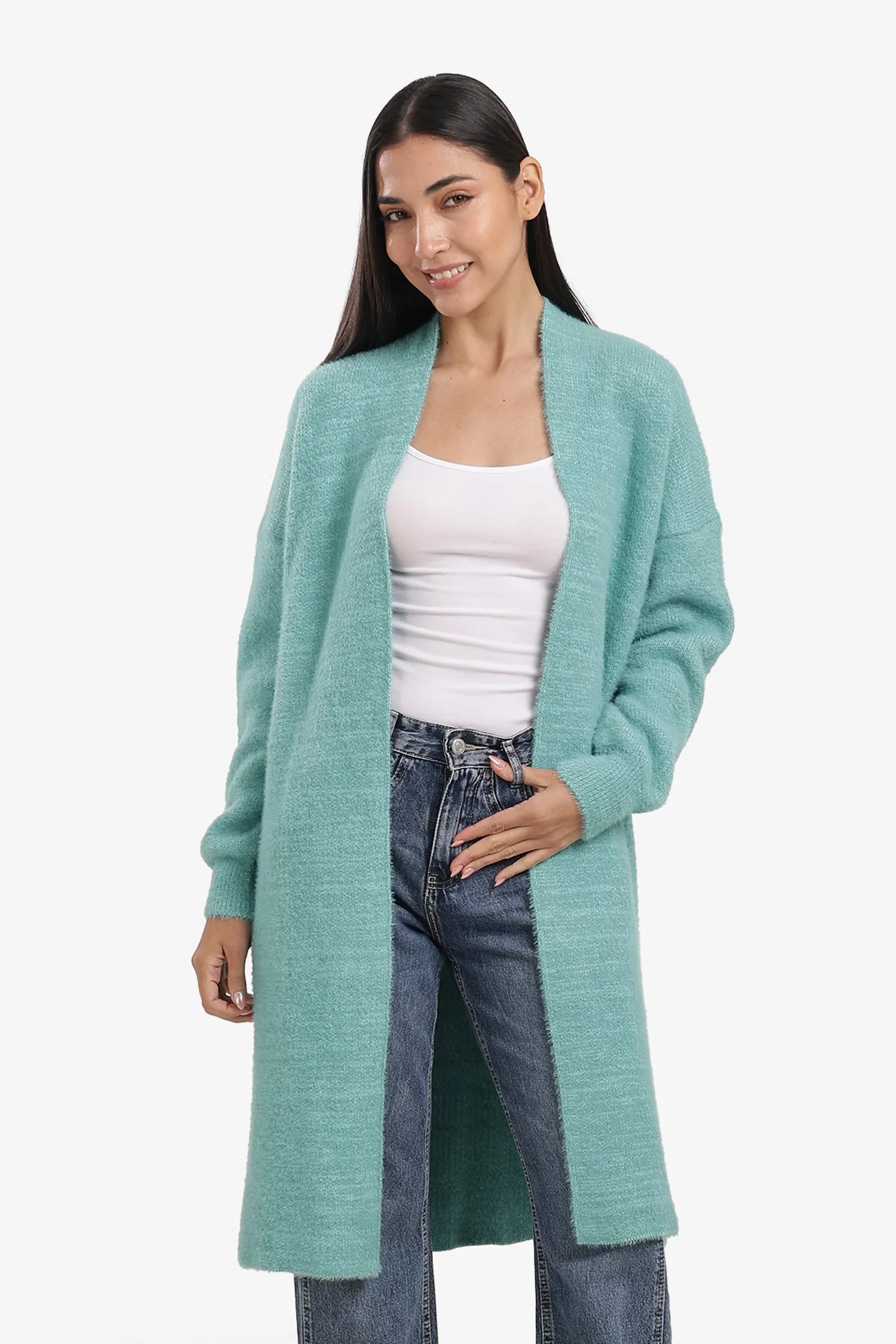 Carina - Open Neckline Cardigan 8