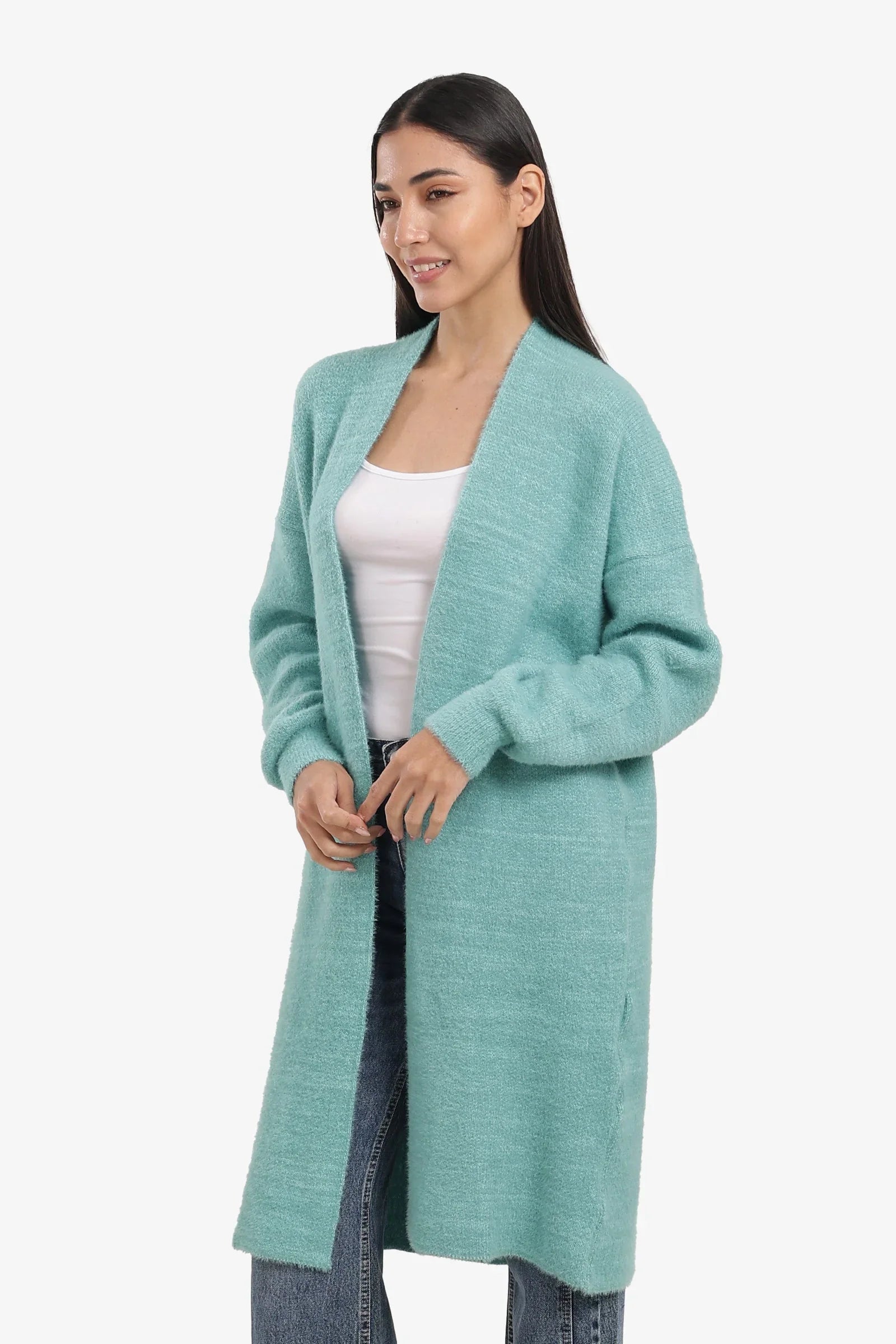 Carina - Open Neckline Cardigan 9