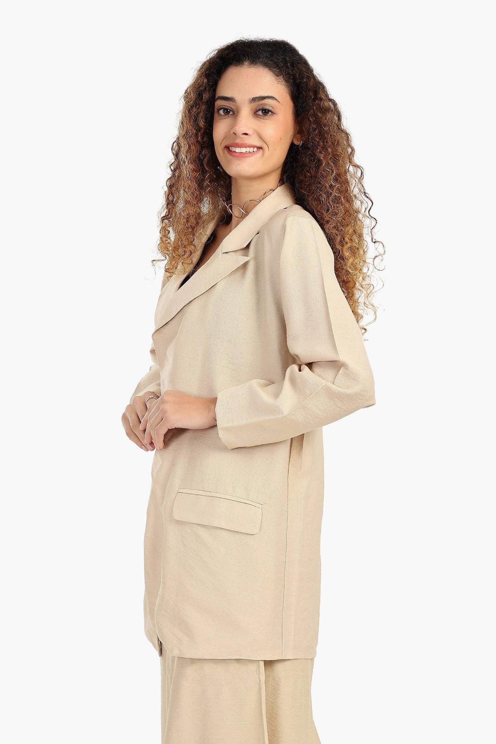 Carina - Notch Collar Lounge Blazer 7