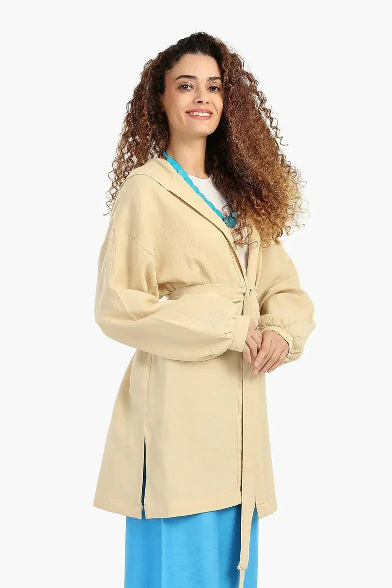 Summer Hooded Cardigan - Carina 2