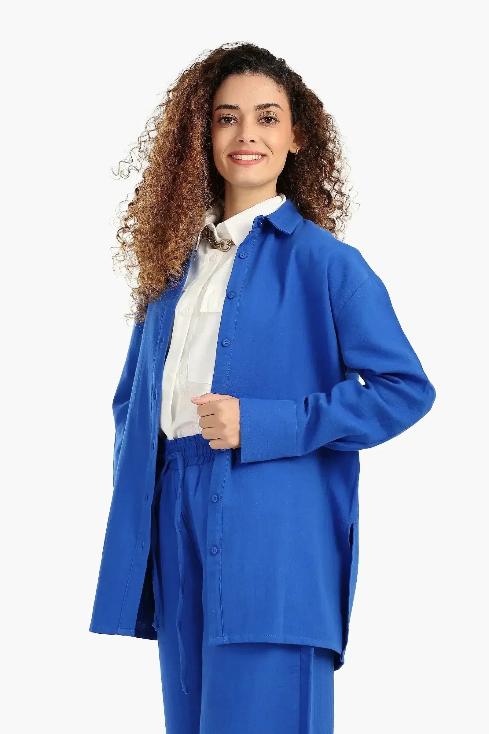 Carina - Button-Up Lounge Shirt 5