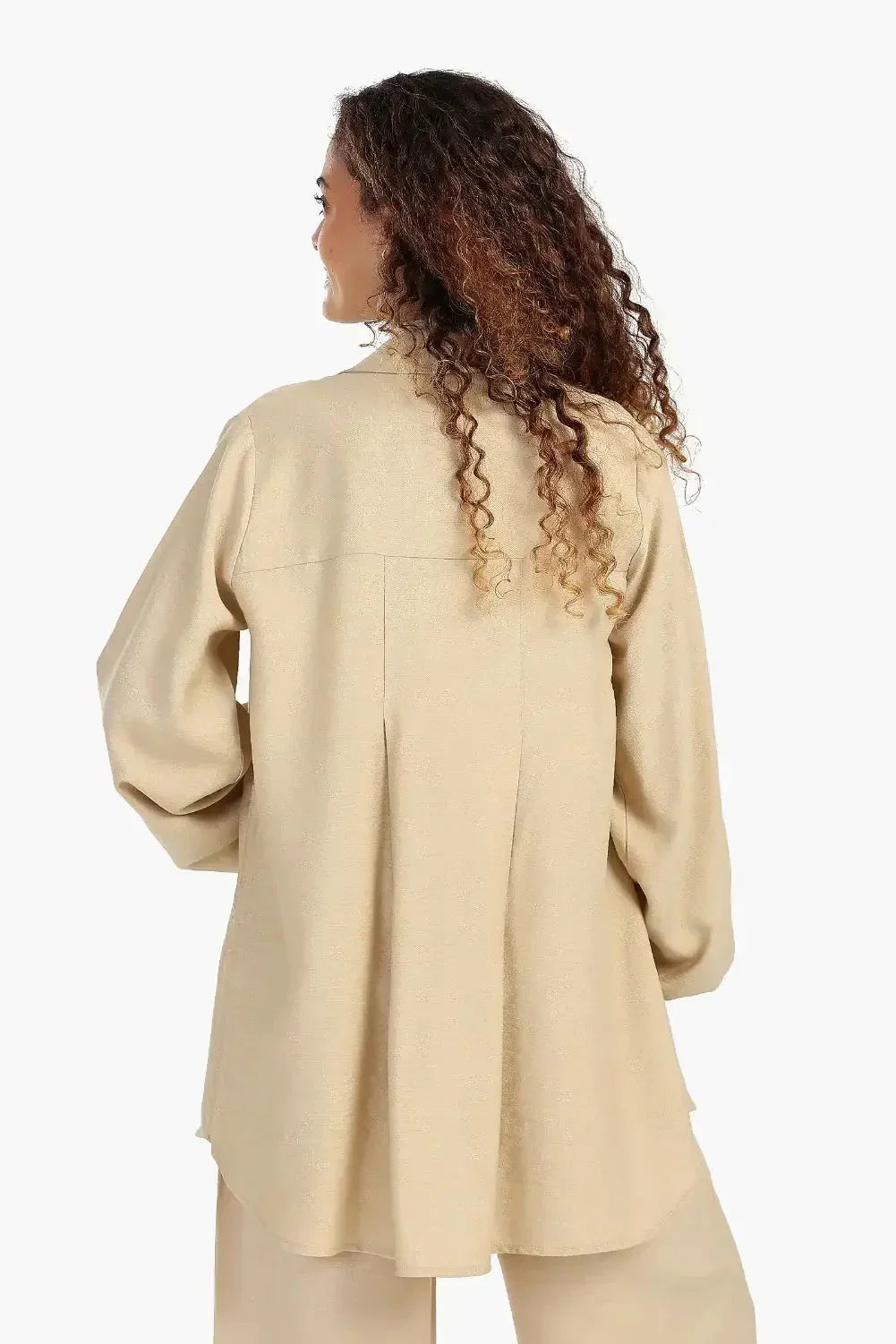 Carina - Linen Long Sleeves Shirt 5