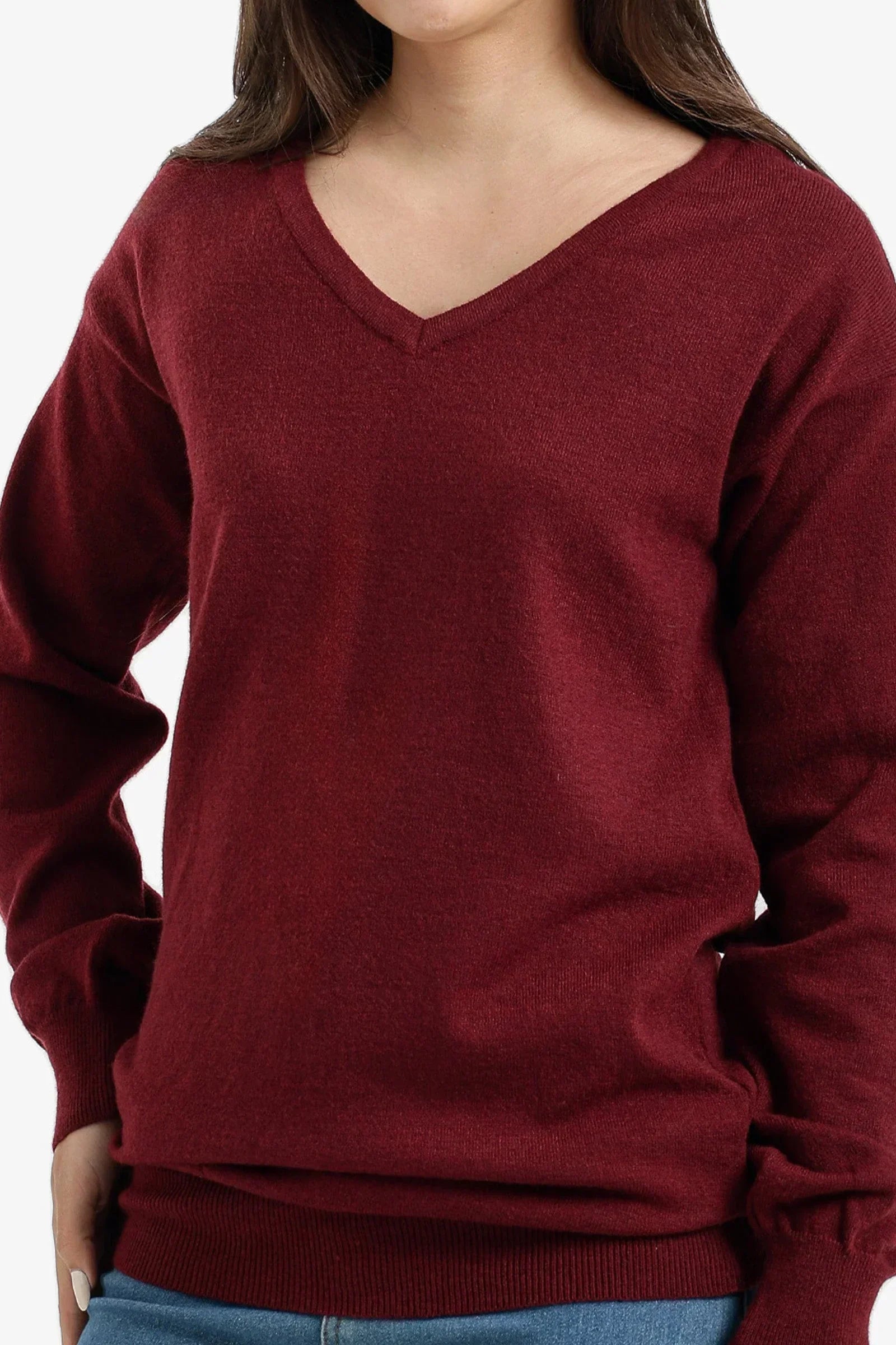 Carina - V-Neck Knit Pullover 4