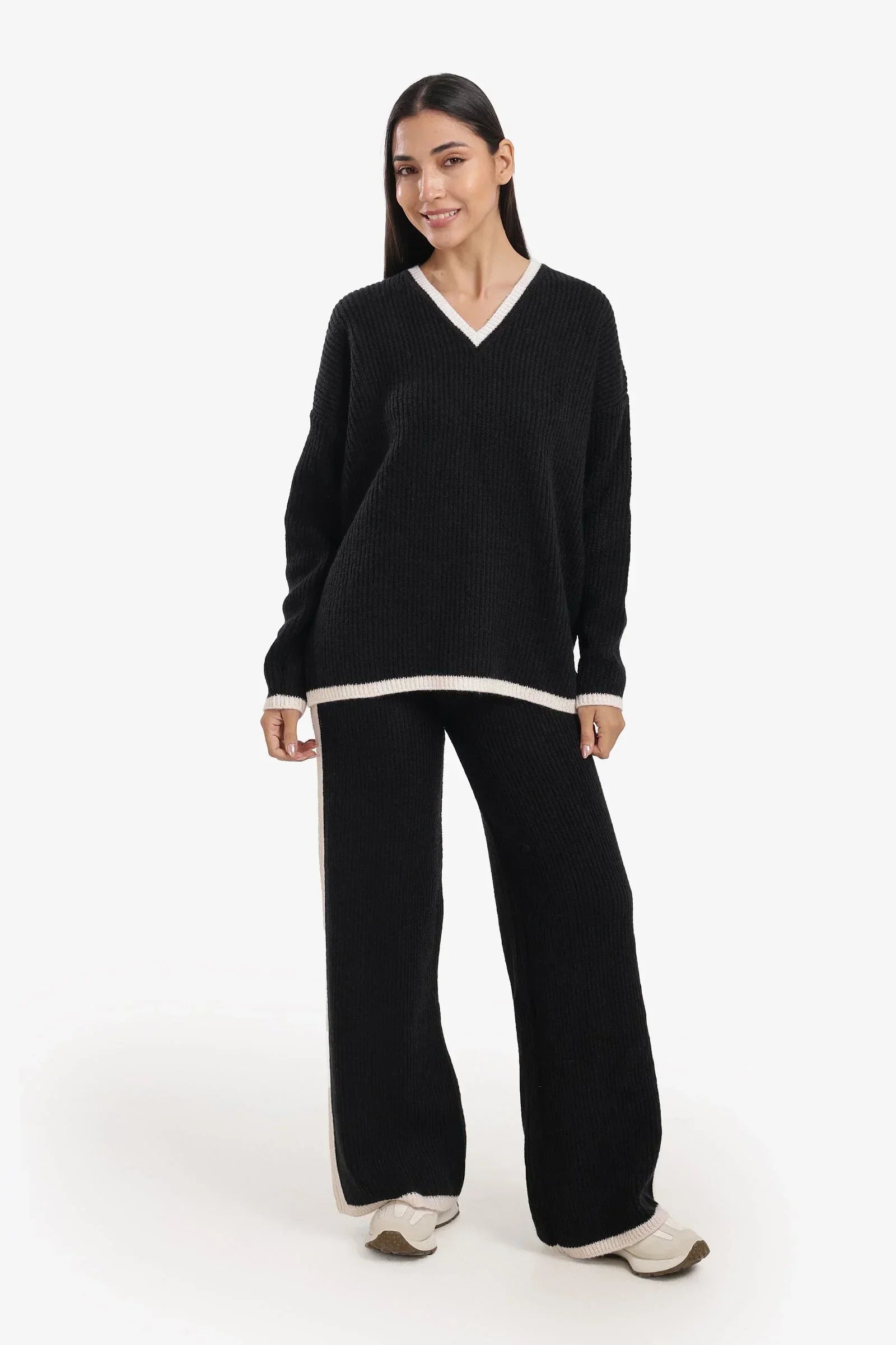 Carina - Contrast Trim Lounge Set 9