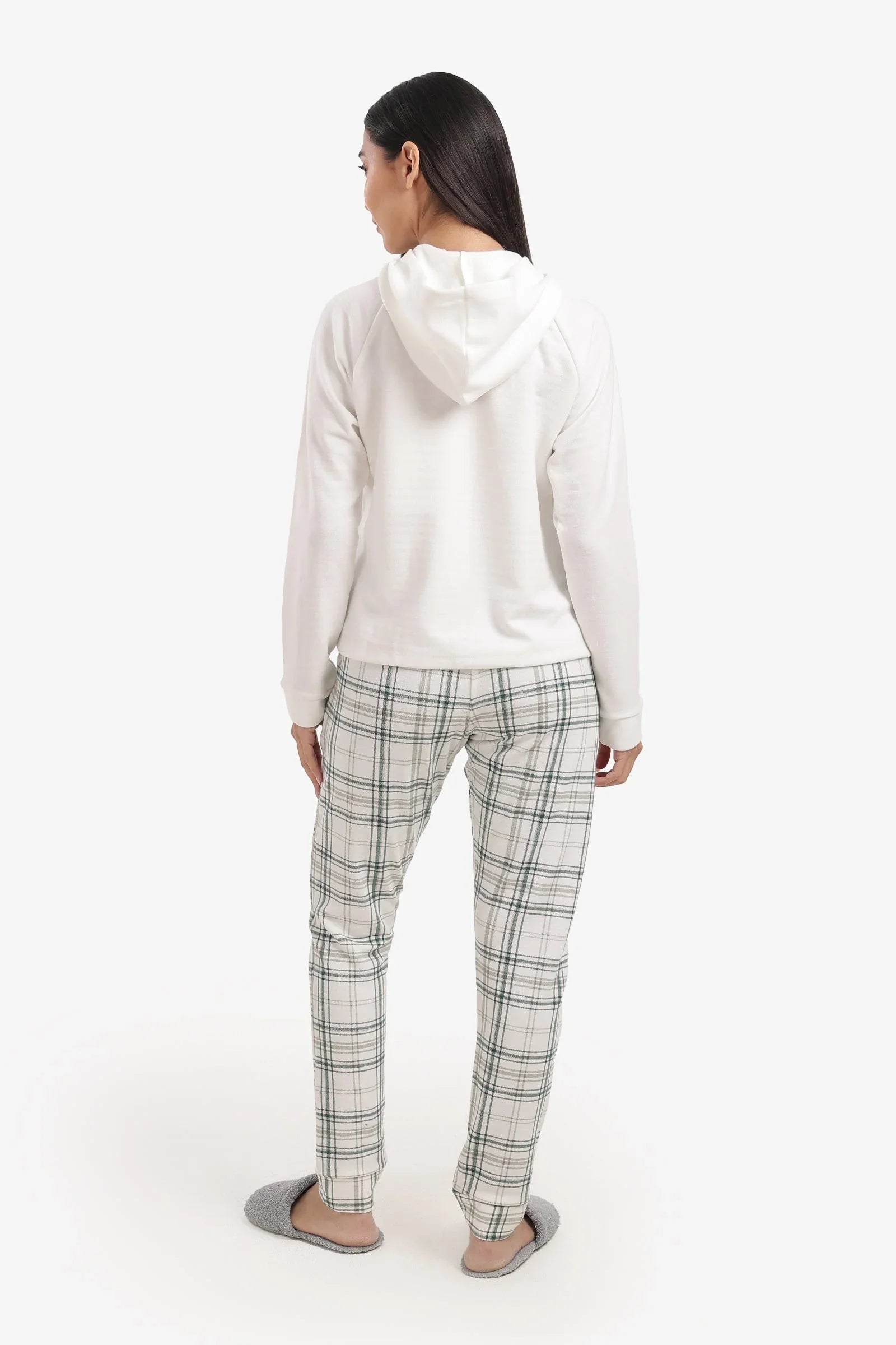 Carina - Hooded Neck Pyjama Set 3