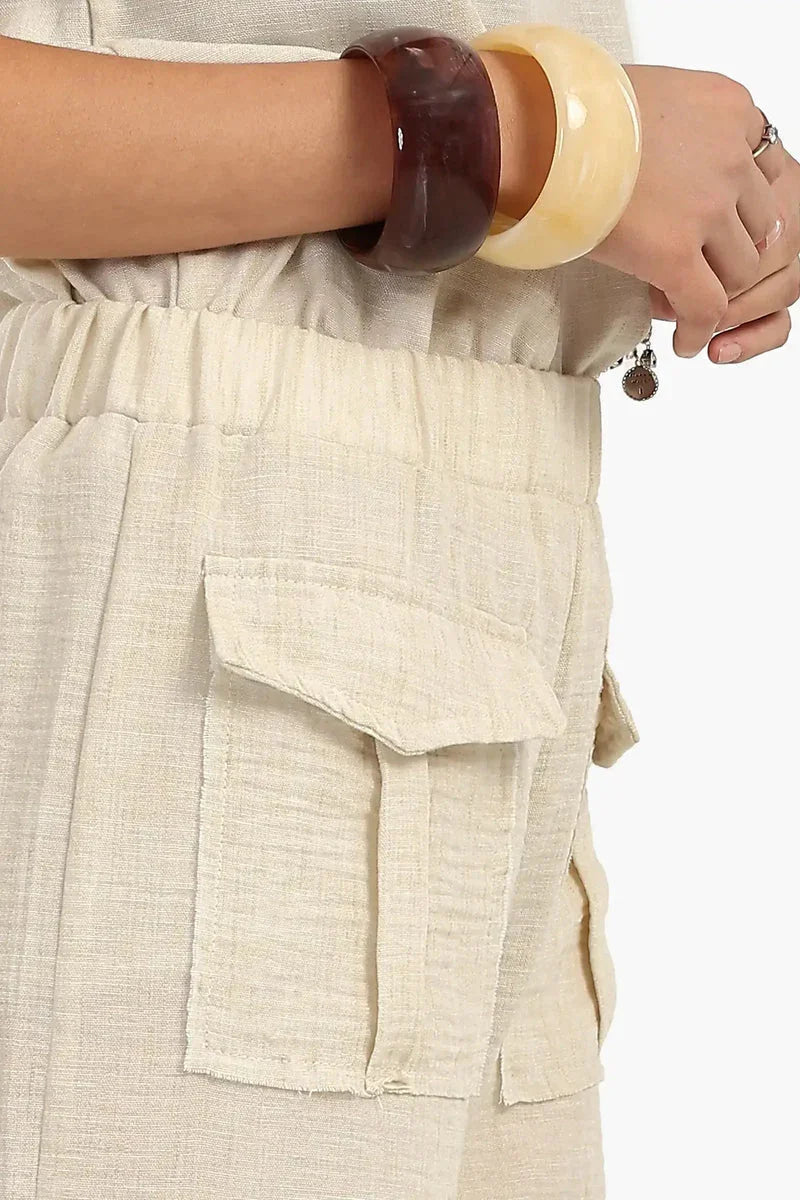 Carina - Pants with Front Flap Pockets 8